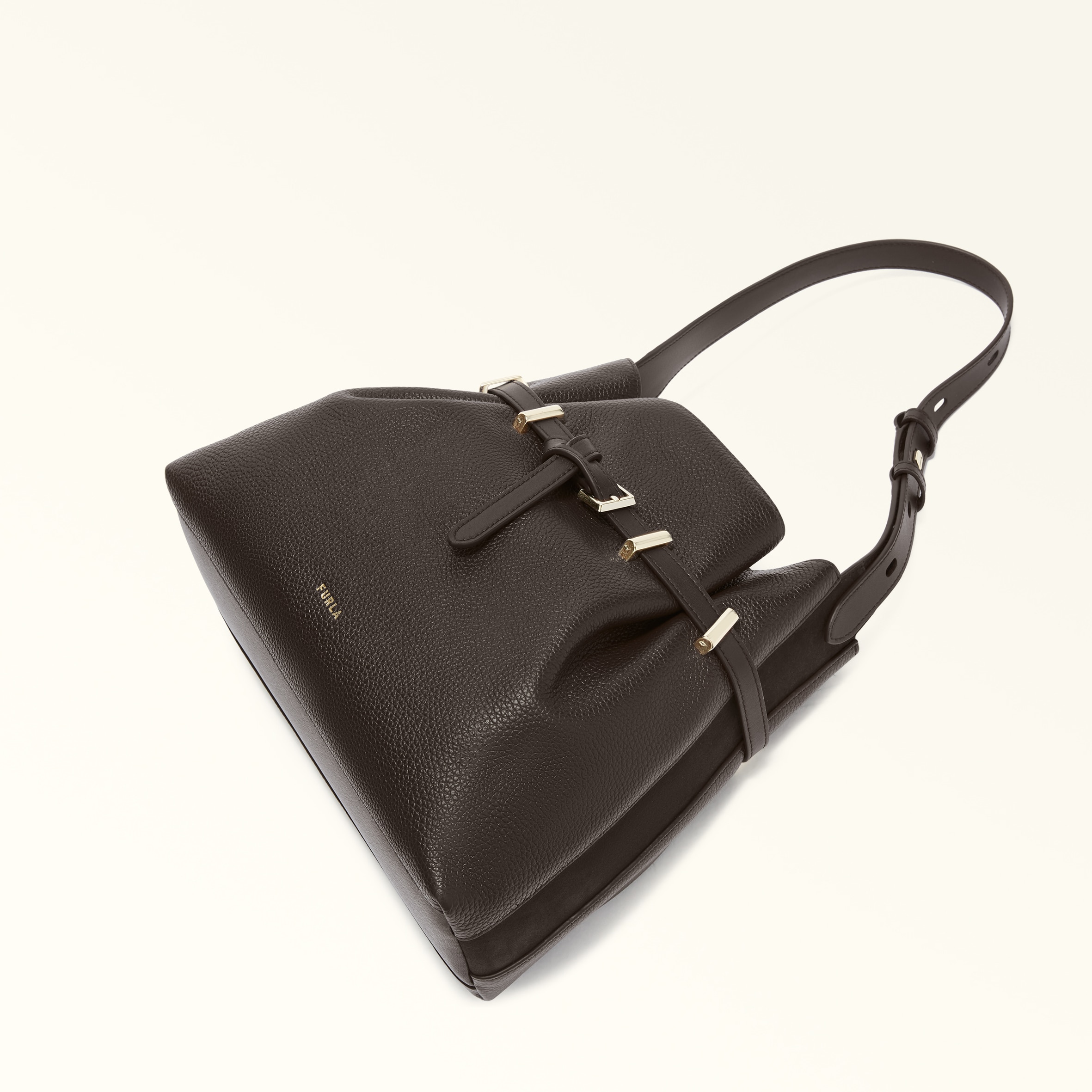 Bucket Bag M CIOCCOLATO Furla Aura | Furla US