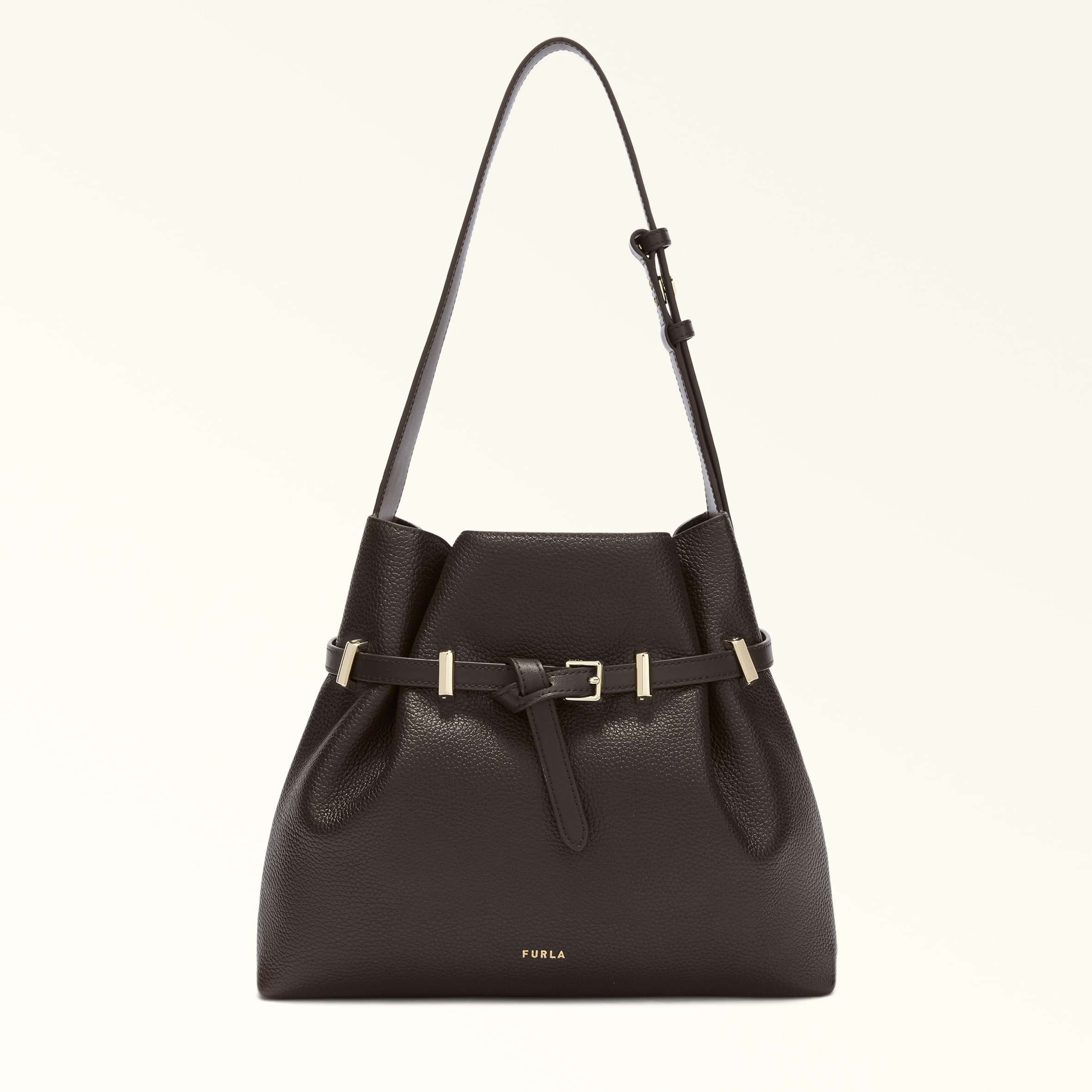 Bucket Bag M CIOCCOLATO Furla Aura | Furla US