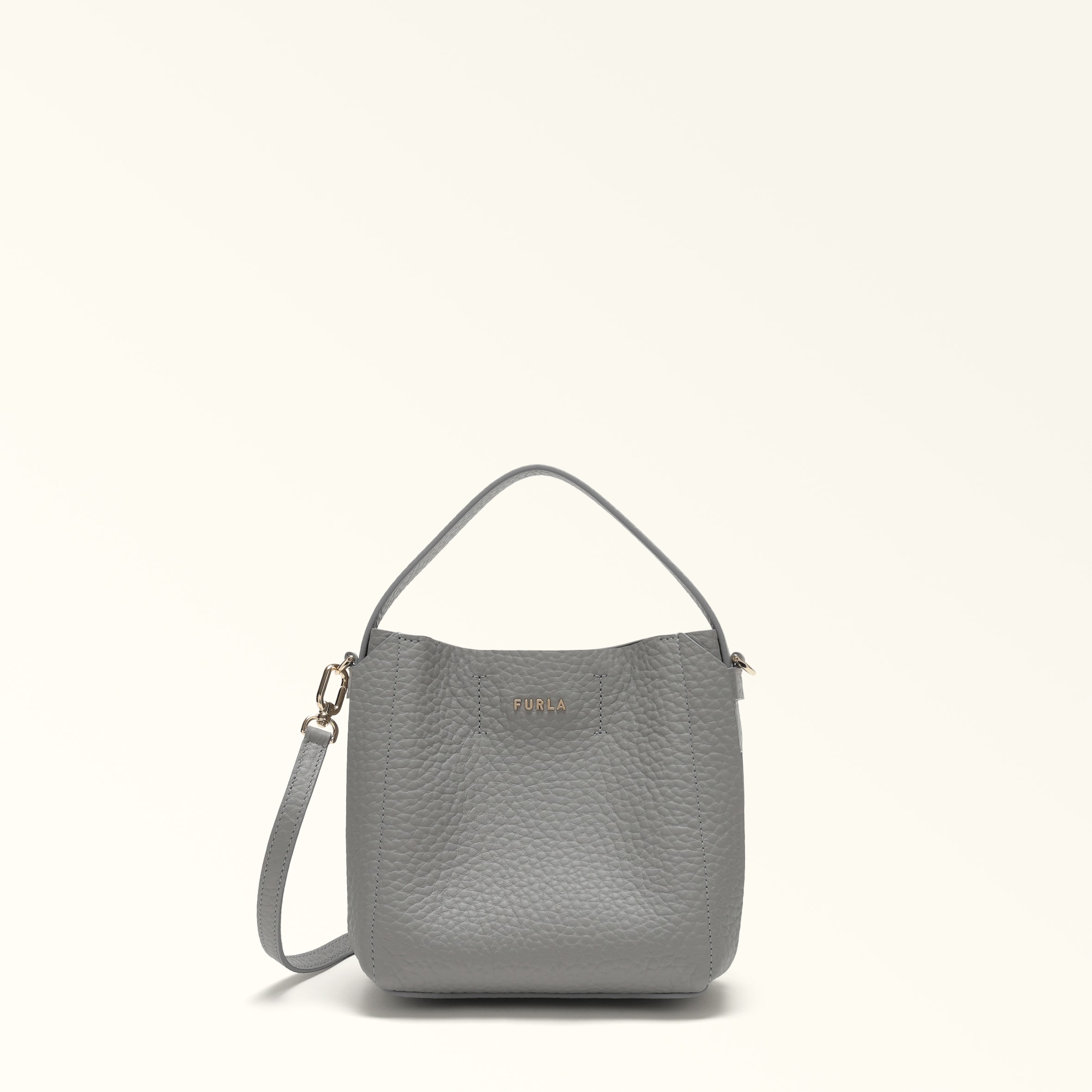 新品 フルラ　Capriccio チェーンショルダーバッグ カプリッチョ グレー ショルダーバッグ NERO Furla Capriccio | Furla JP