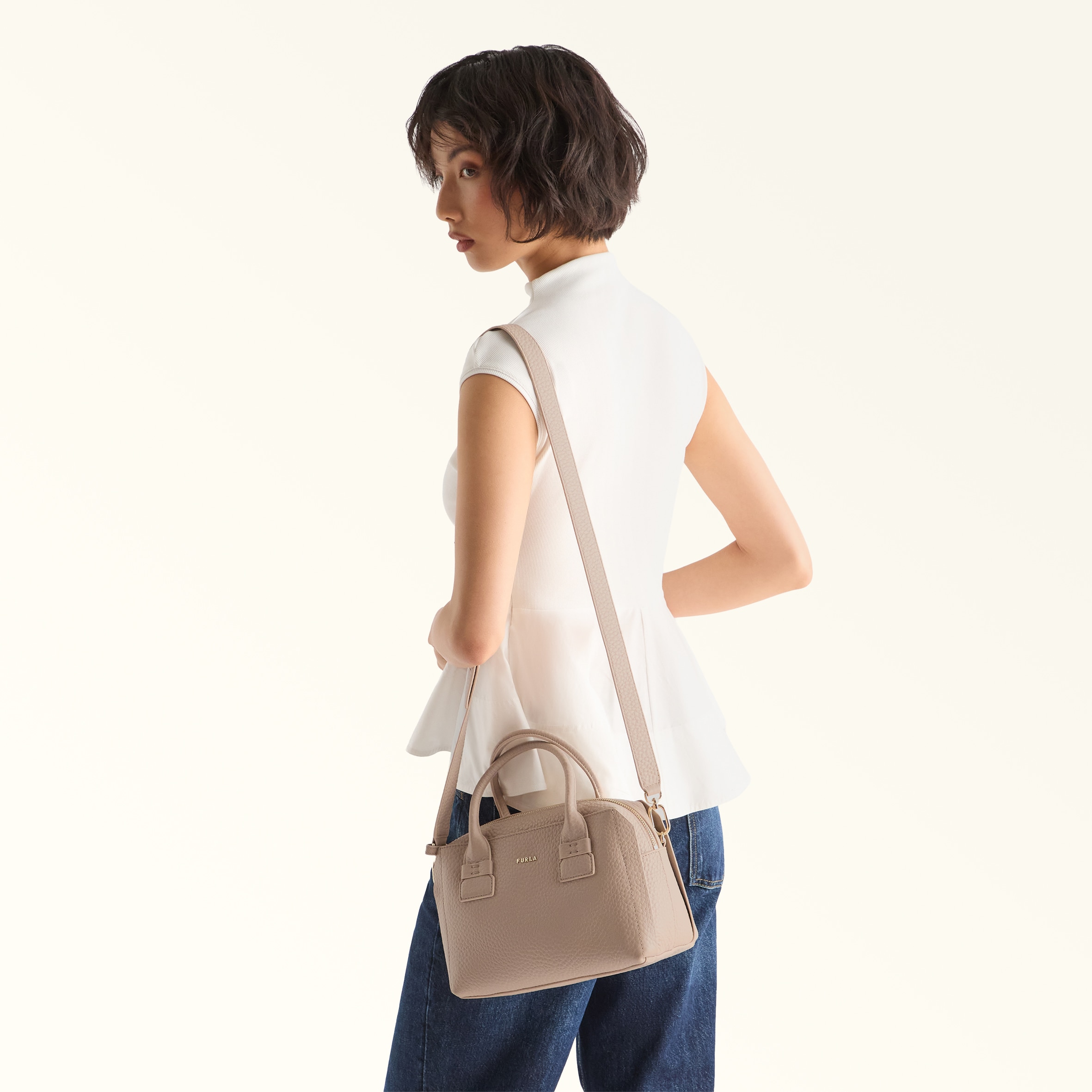 Furla サッチェルバッグ サッチェルバッグ NERO Furla Capriccio | Furla JP