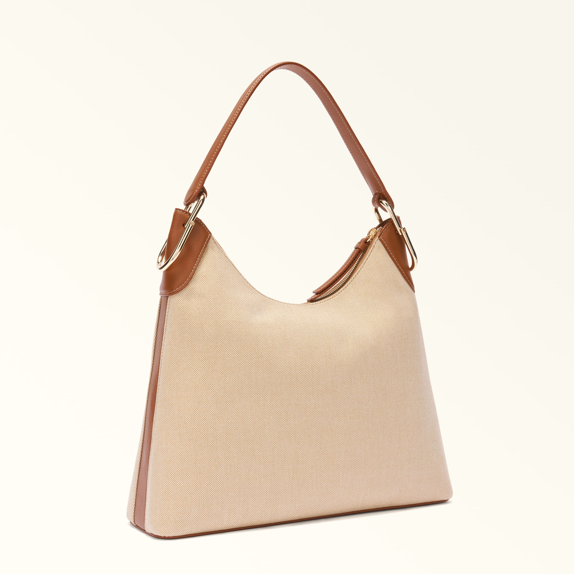 Borsa A Spalla L Naturale+Cognac H Furla Clarissa