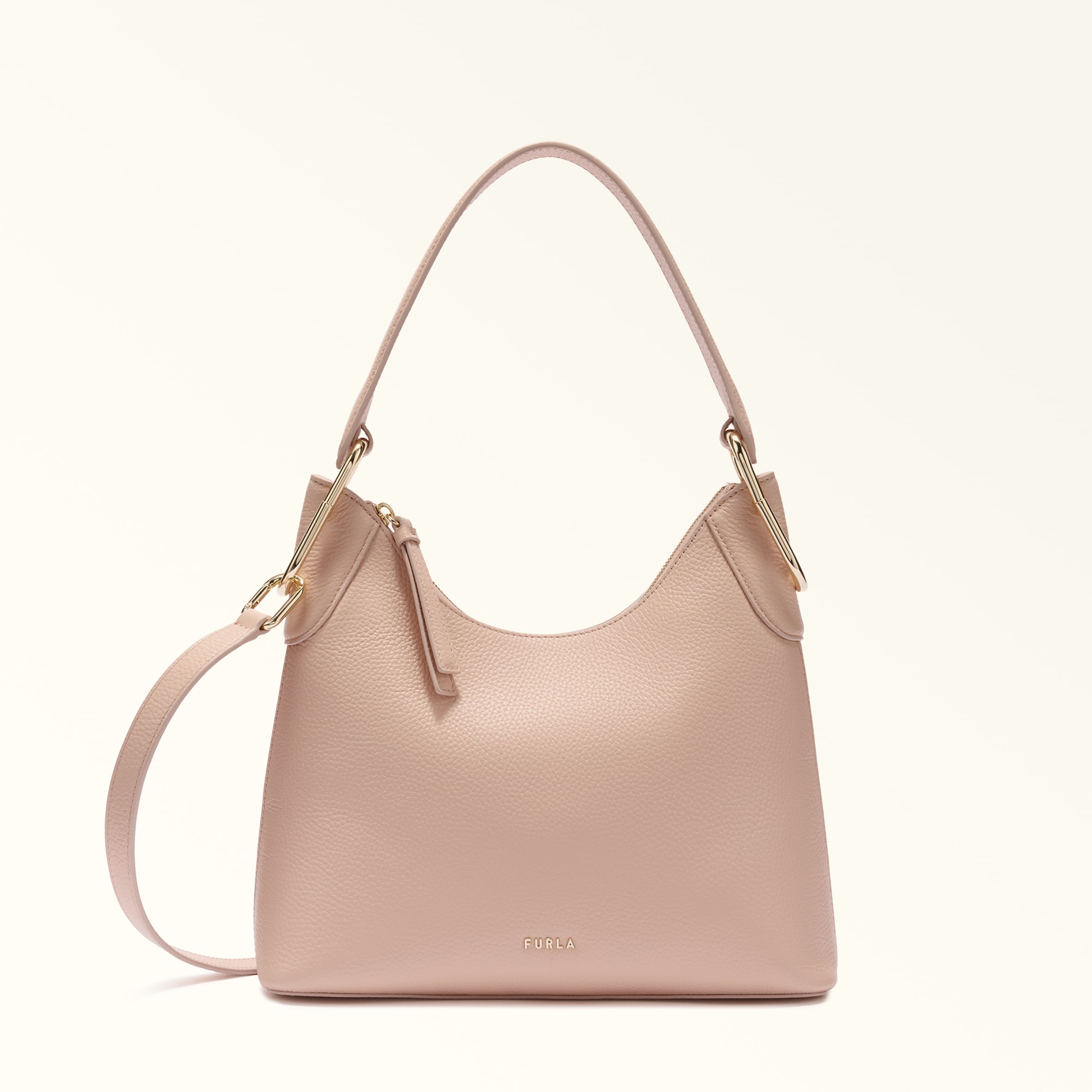 Borsa A Spalla M Anemone Pink Furla Clarissa