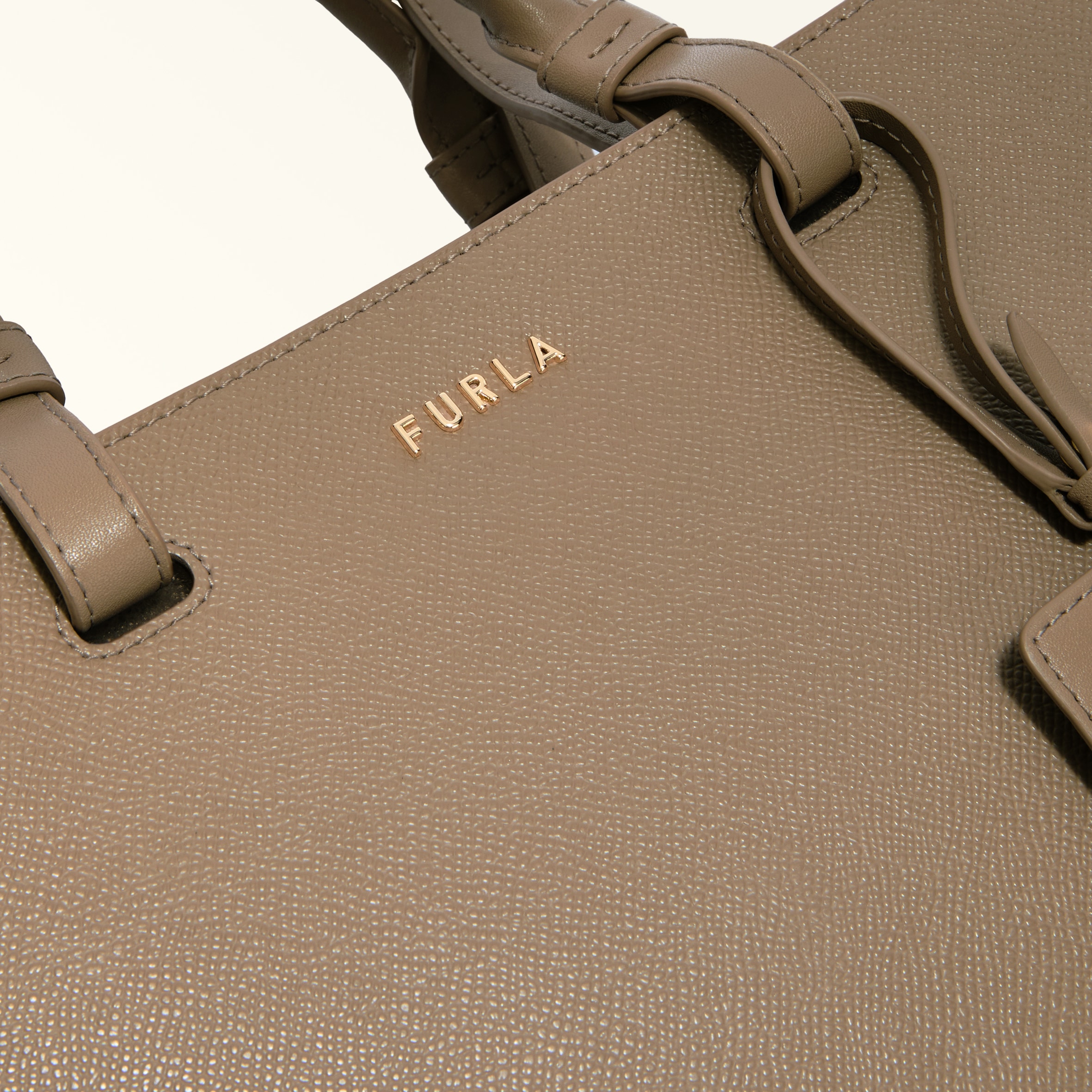 Borsa Shopping L Taupe Furla Deva