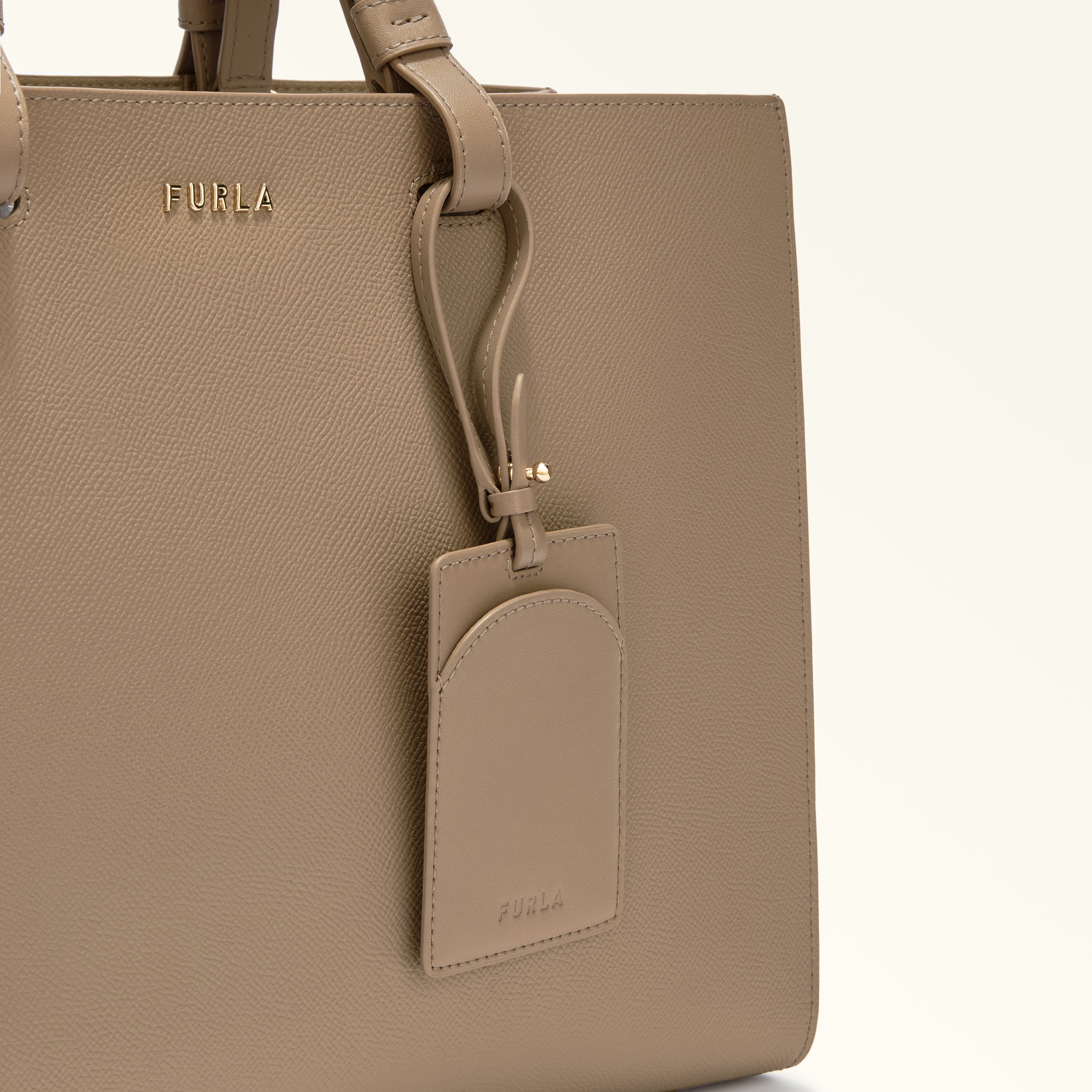 Borsa Shopping L Taupe Furla Deva