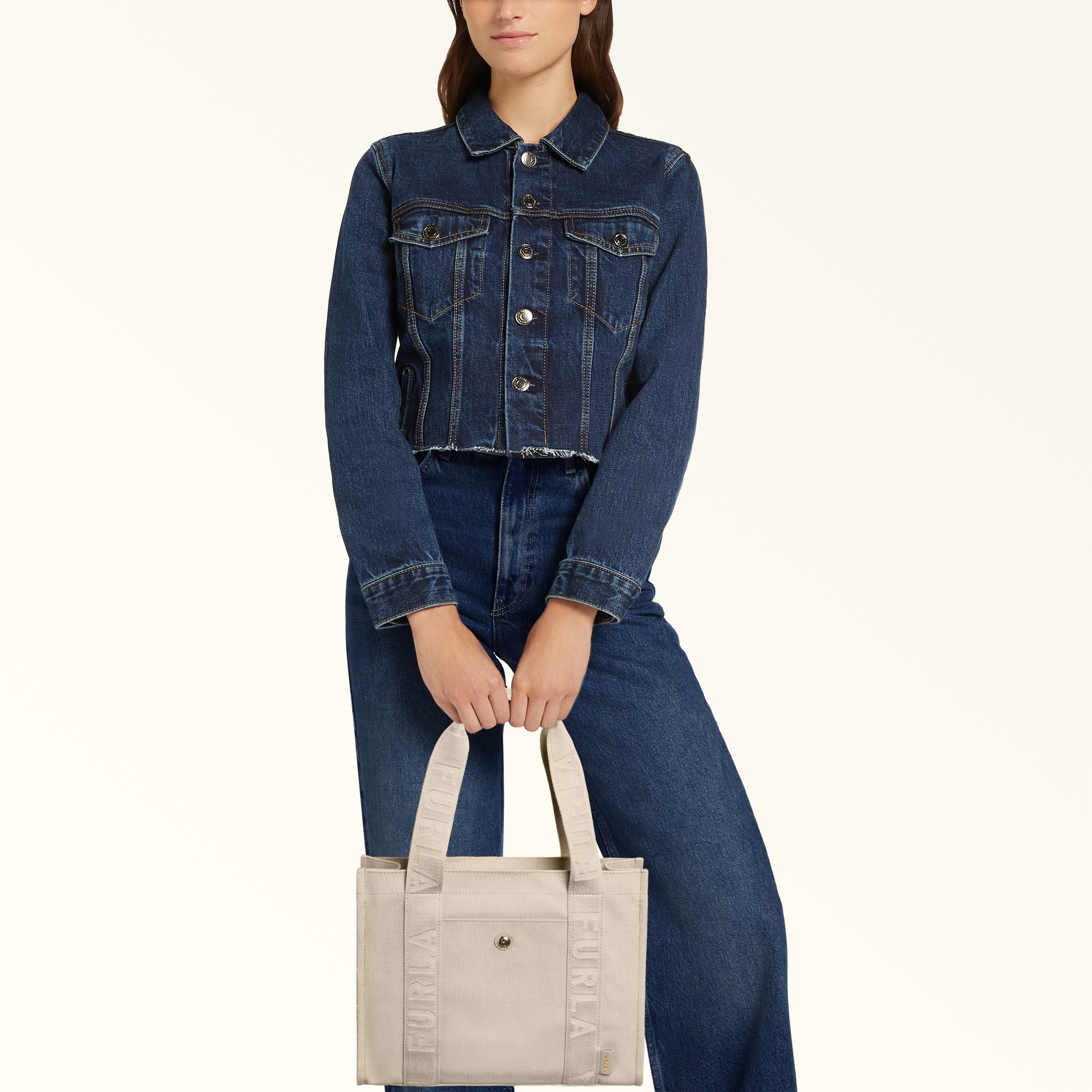 Borsa Shopping M Naturale Furla Duna