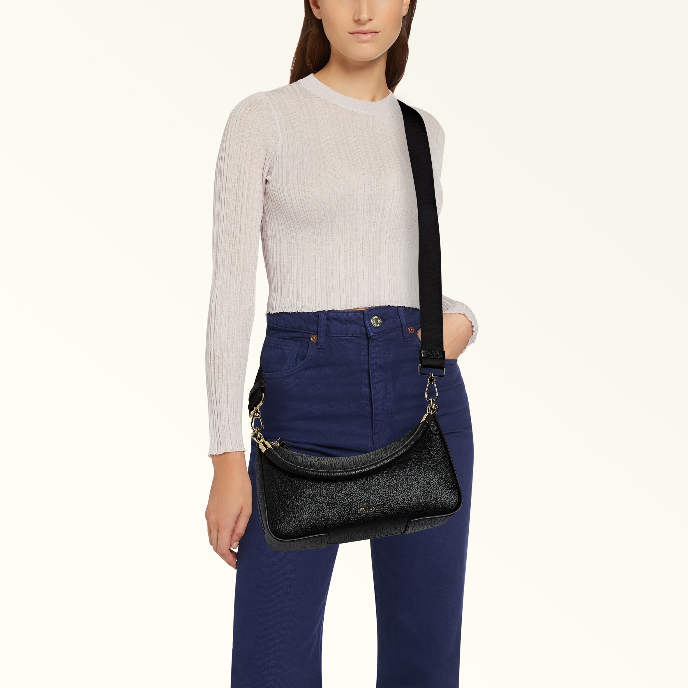 Crossbody M Nero Furla Emera