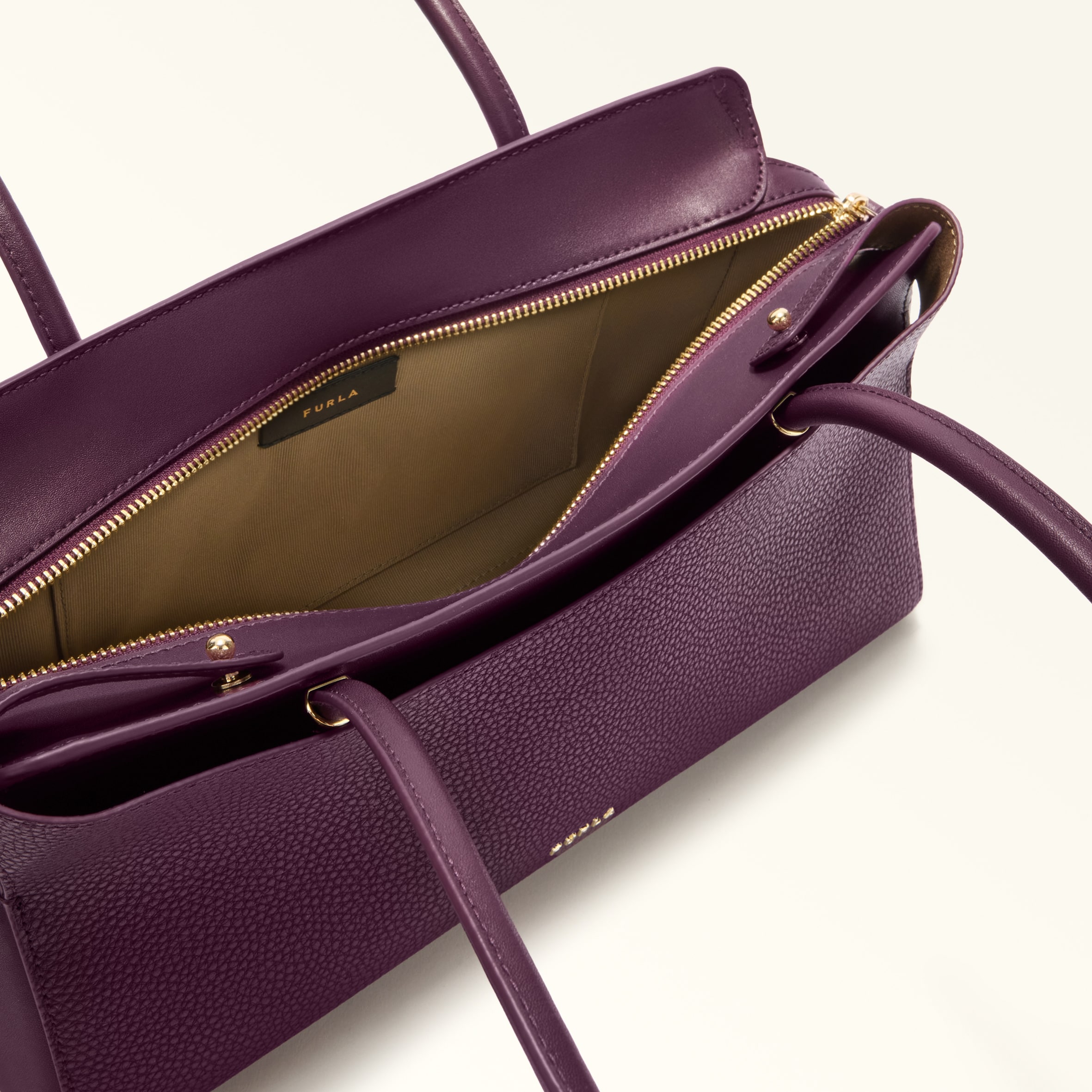 Borsa Shopping L Melanzana Furla Eris