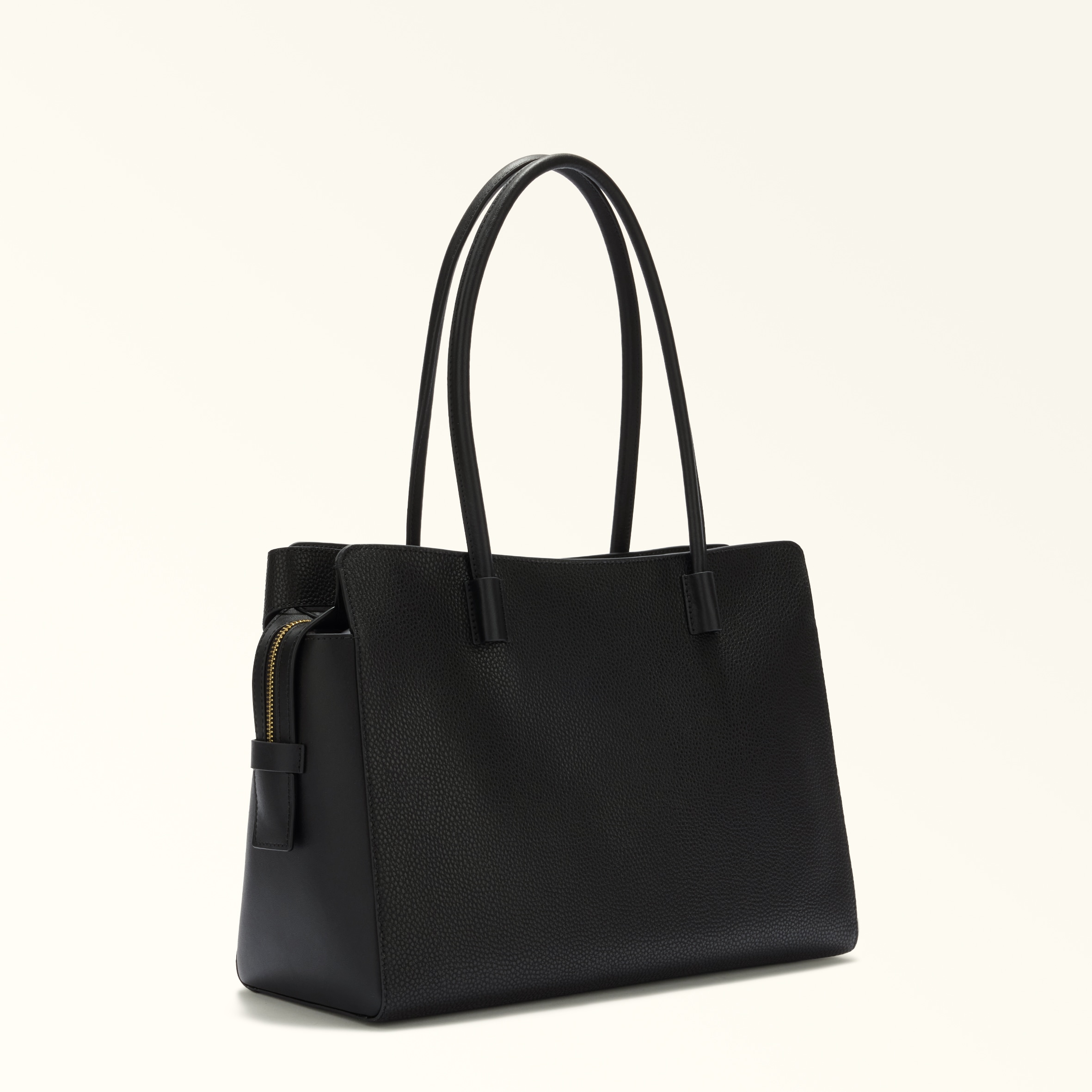 Borsa Shopping L Nero Furla Eris