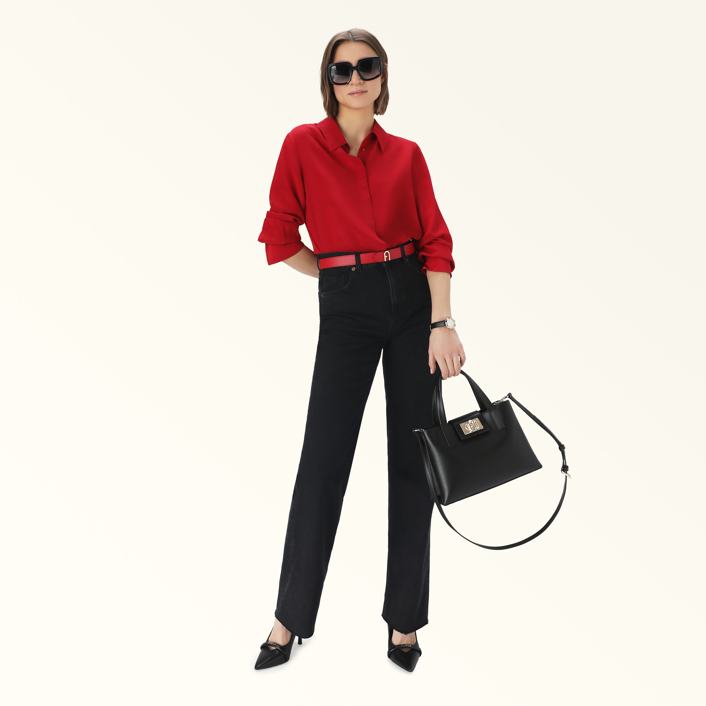 Tote M Nero Furla 1927