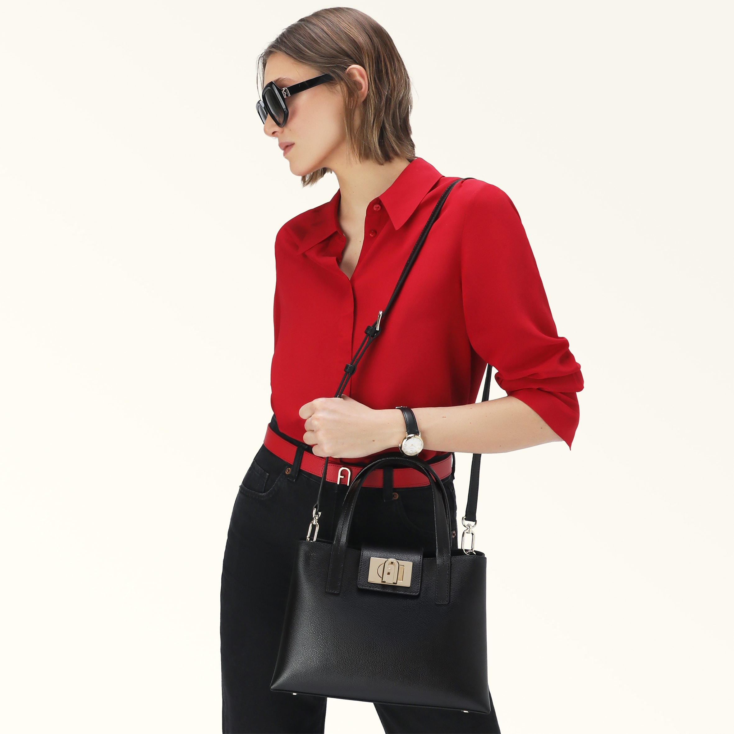 トートバッグ M NERO Furla 1927 | Furla JP