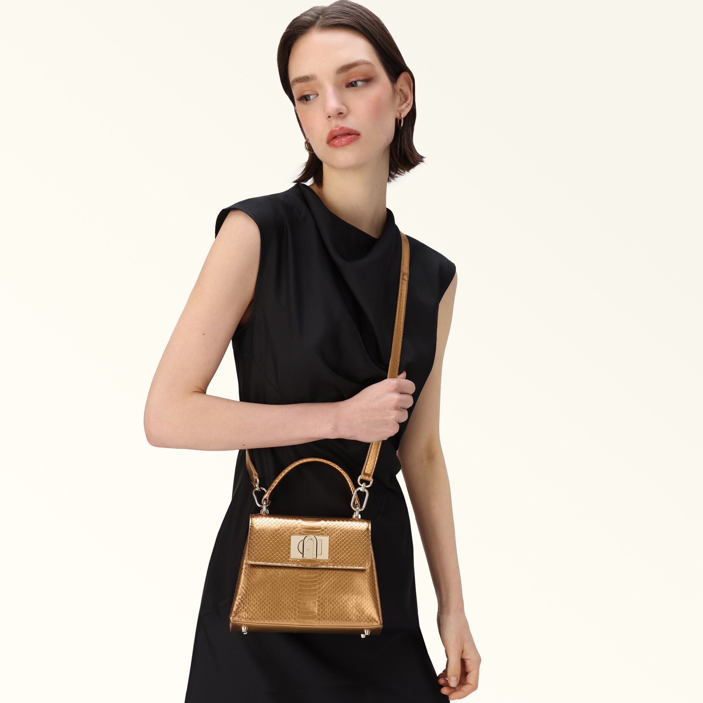 Top Handle MINI COLOR BRONZE Furla 1927 | Furla UK
