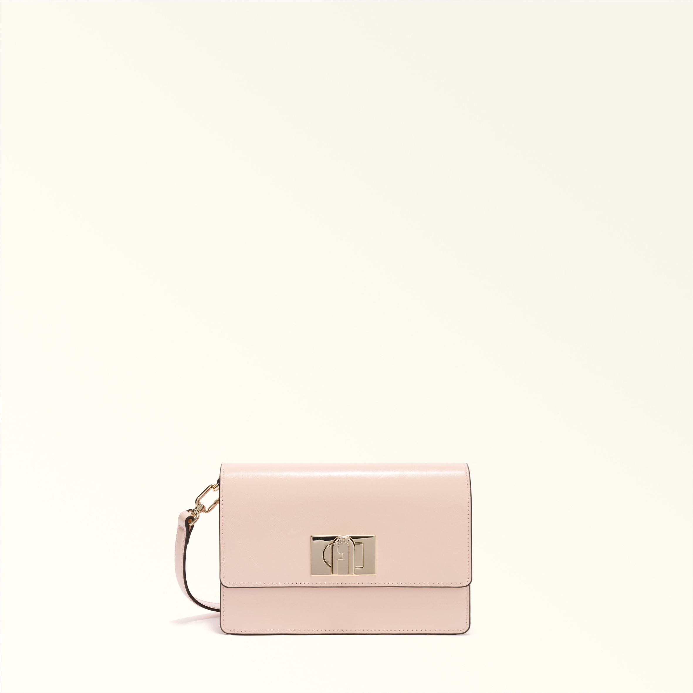 Furla 1927 Borsa A Tracolla Mini Dusty Pink Rosa Vitello Donna