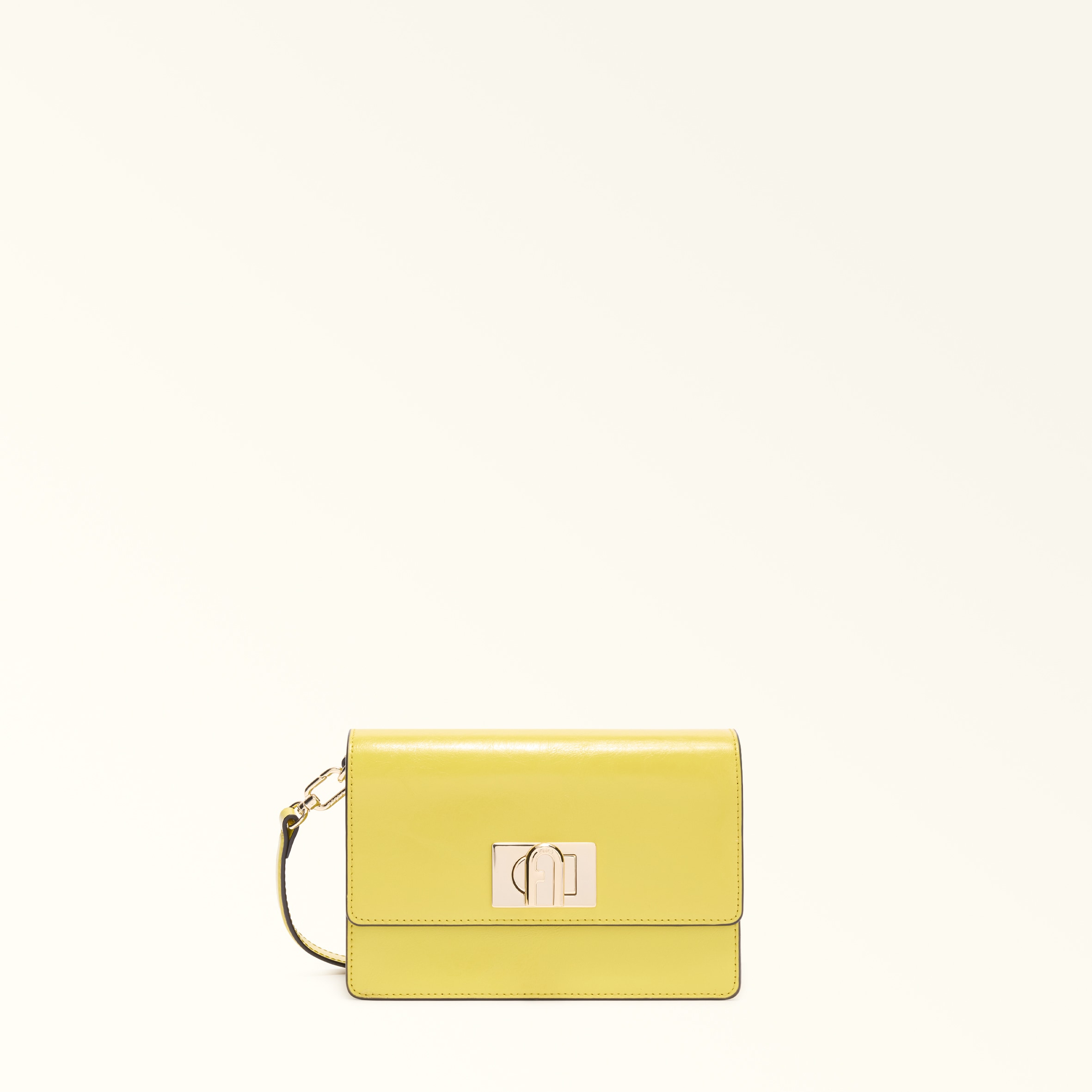 Furla 1927 Borsa A Tracolla Mini Museum Yellow Giallo Vitello Donna