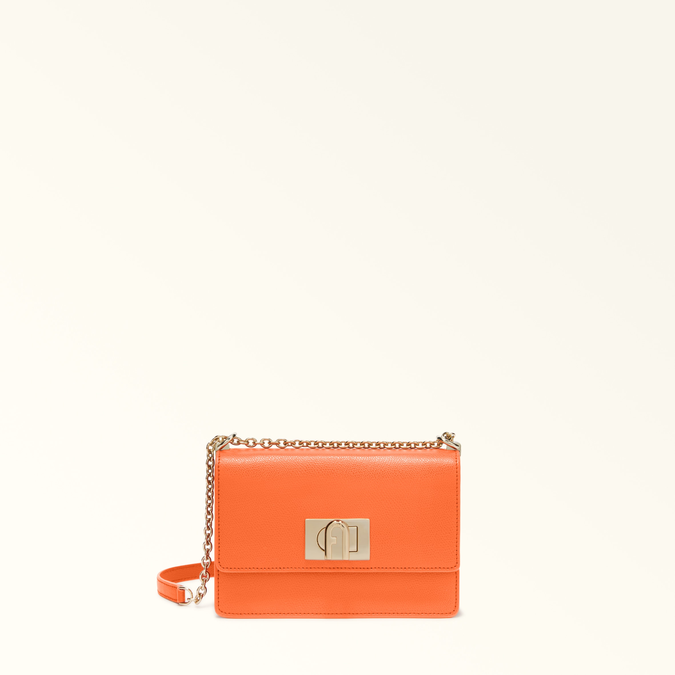 Furla 1927 Borsa A Tracolla Mini Paprika Pelle Stampata Donna
