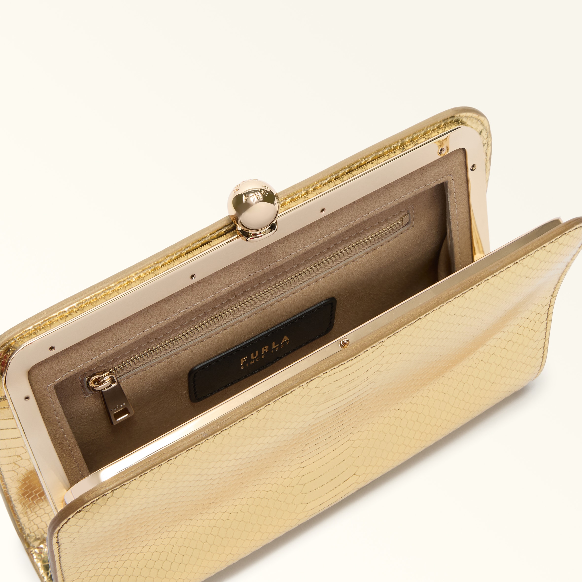 Clutch S COLOR GOLD Furla Alba | Furla US