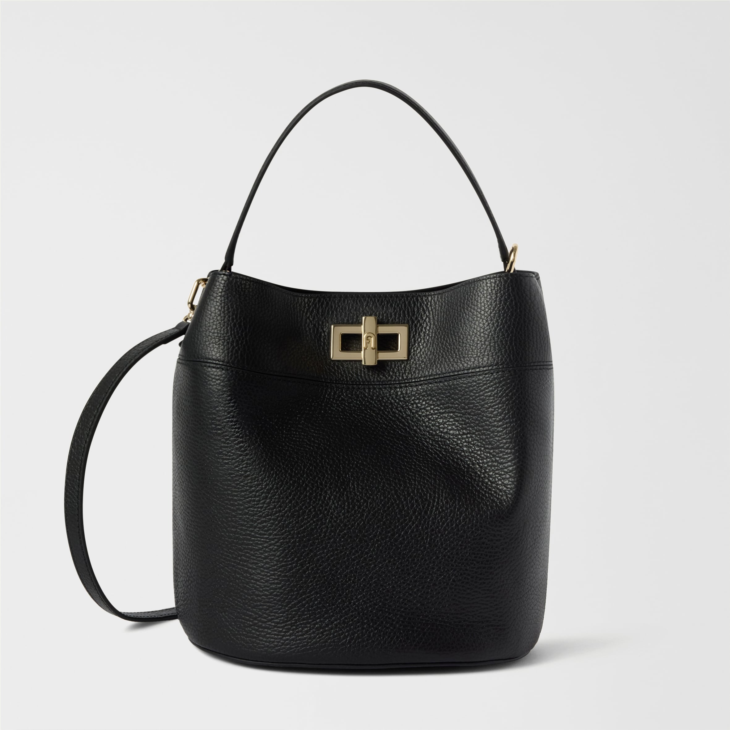 Borsa a mano e tracolla Furla Amelia Nero - Immagine 3