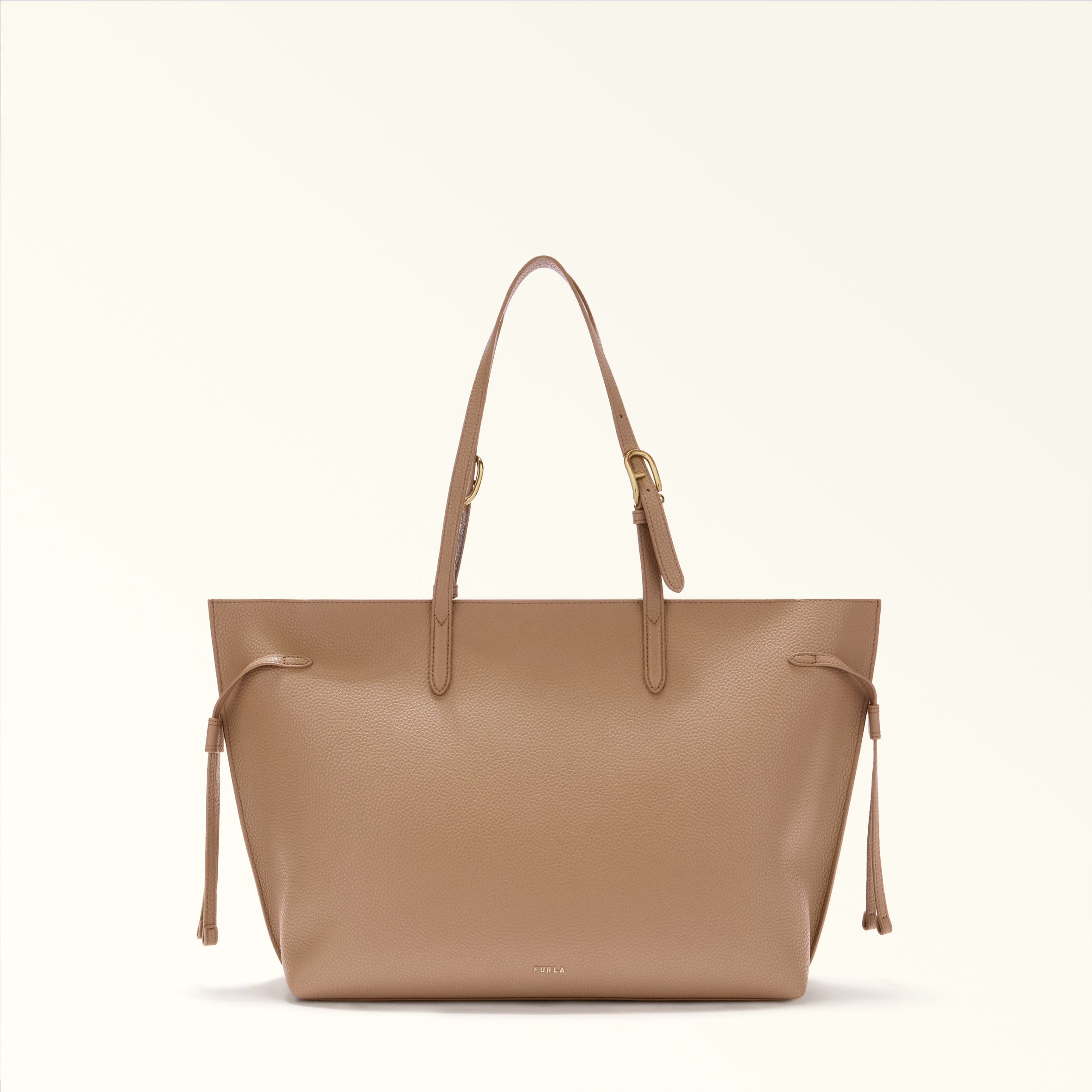 Tote L TOFFEE+NERO int. Furla Ava | Furla