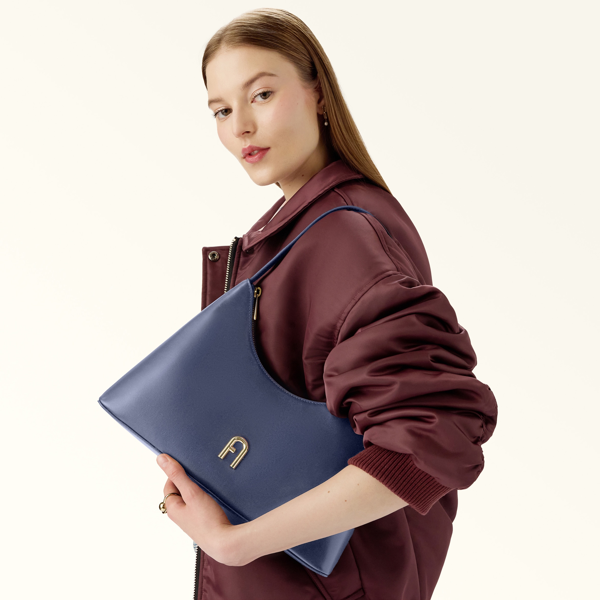 Shoulder Bag S BLU REALE Furla Diamante | Furla US