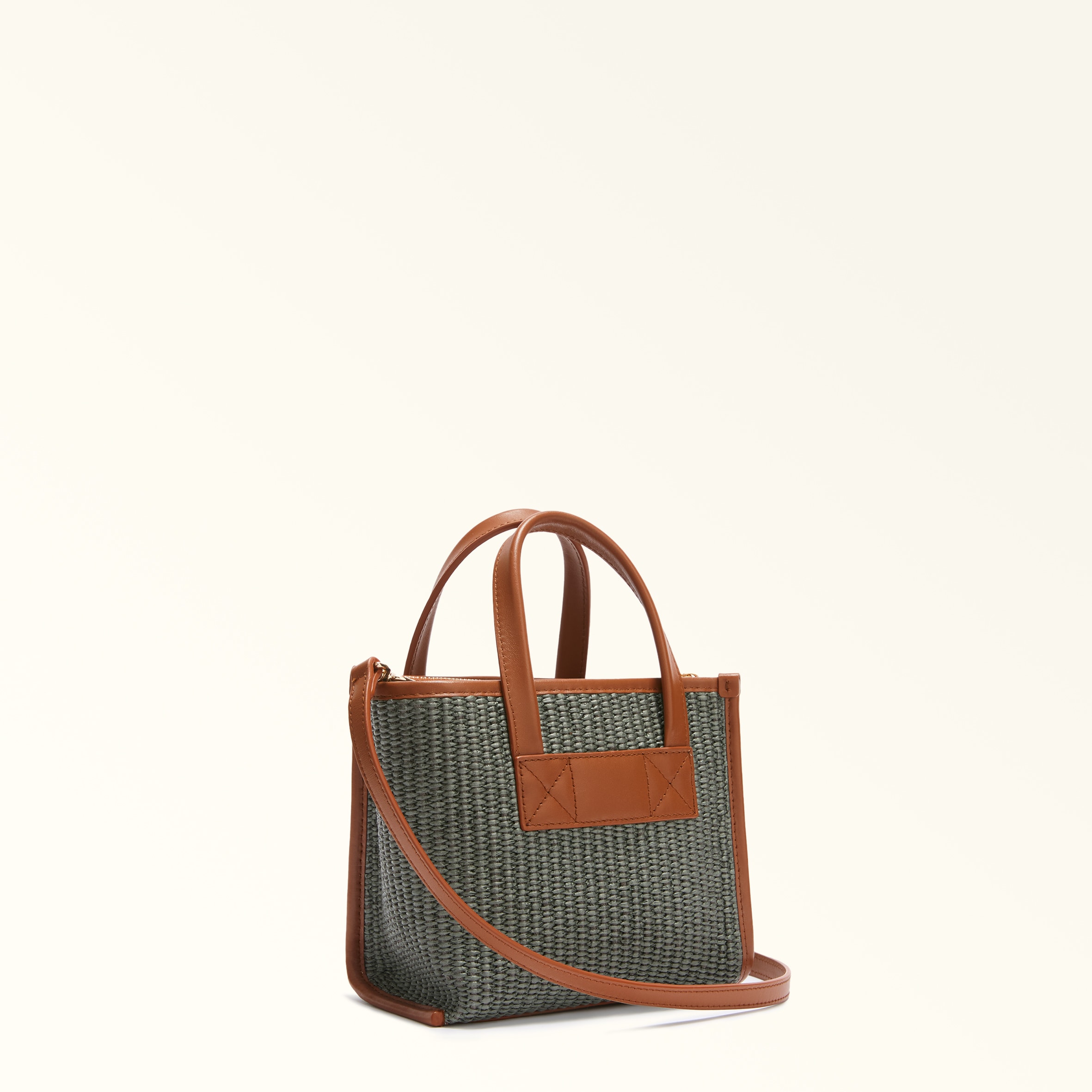 Tote MINI TONI AGAVE LIGHT+COGNAC h Furla Divide It | Furla