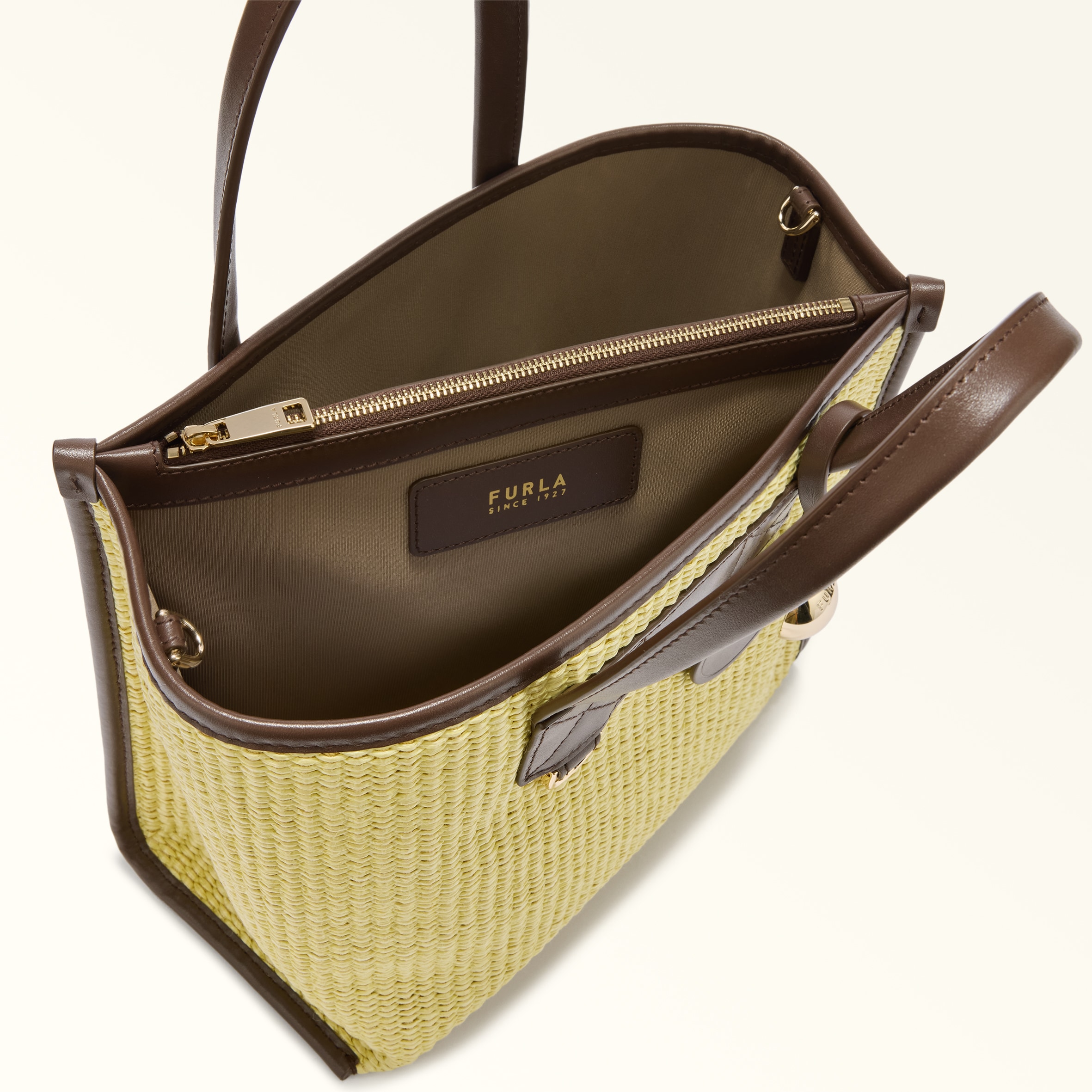 Tote S TONI FREESIA+ESPRESSO Furla Divide It | Furla US