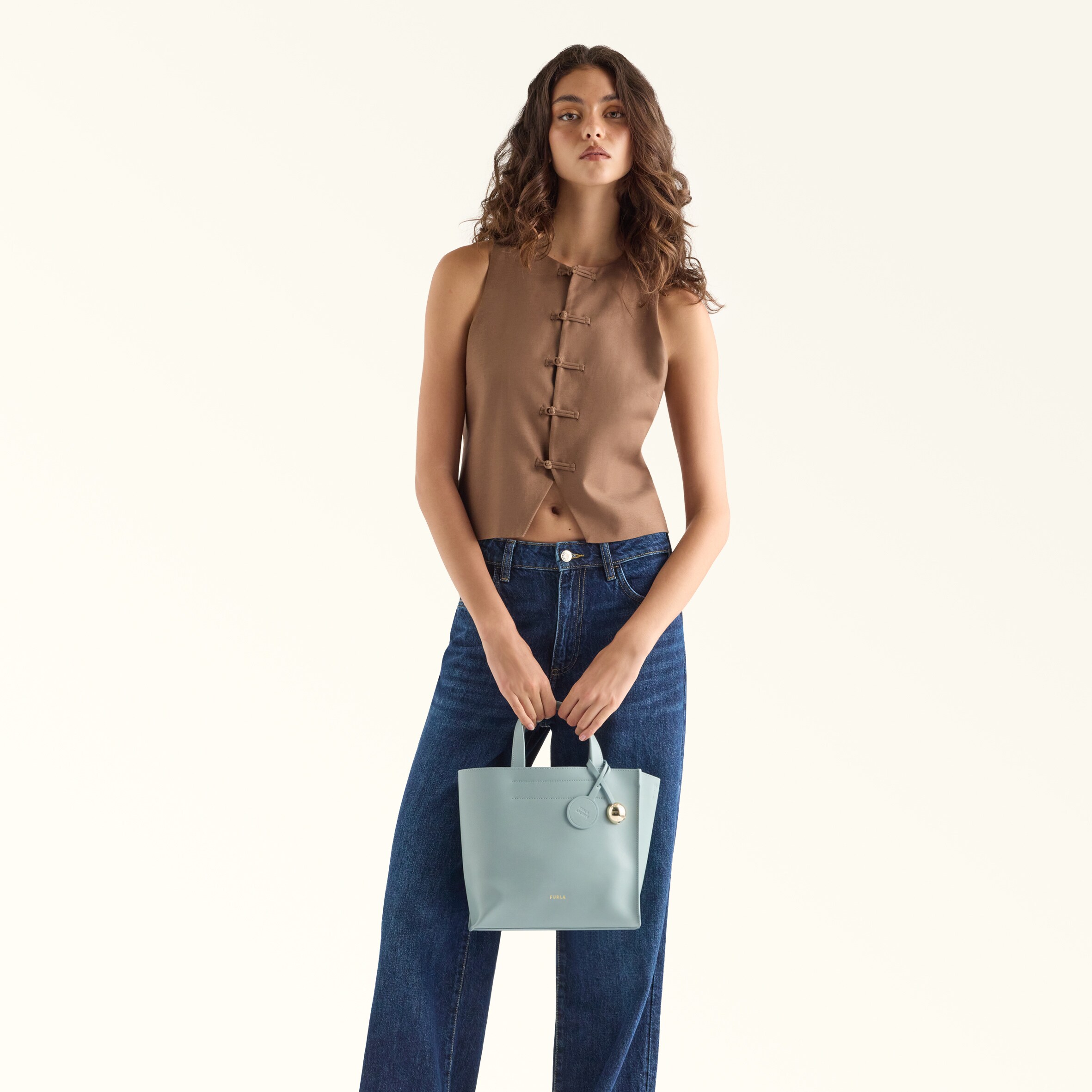 トートバッグ S WINTER SKY Furla Divide It | Furla JP