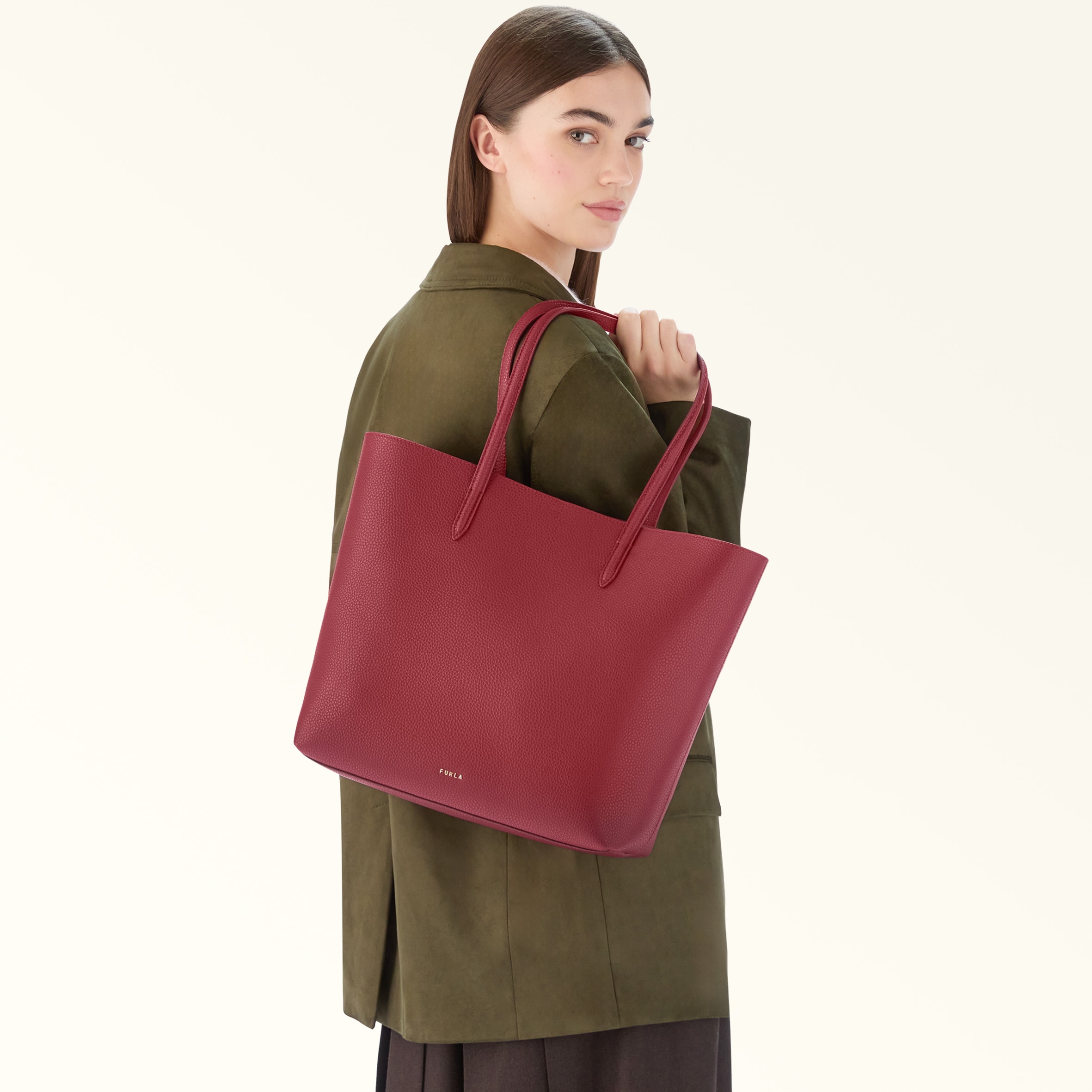 トートバッグ M CILIEGIA d+TOFFEE Furla Ella | Furla JP