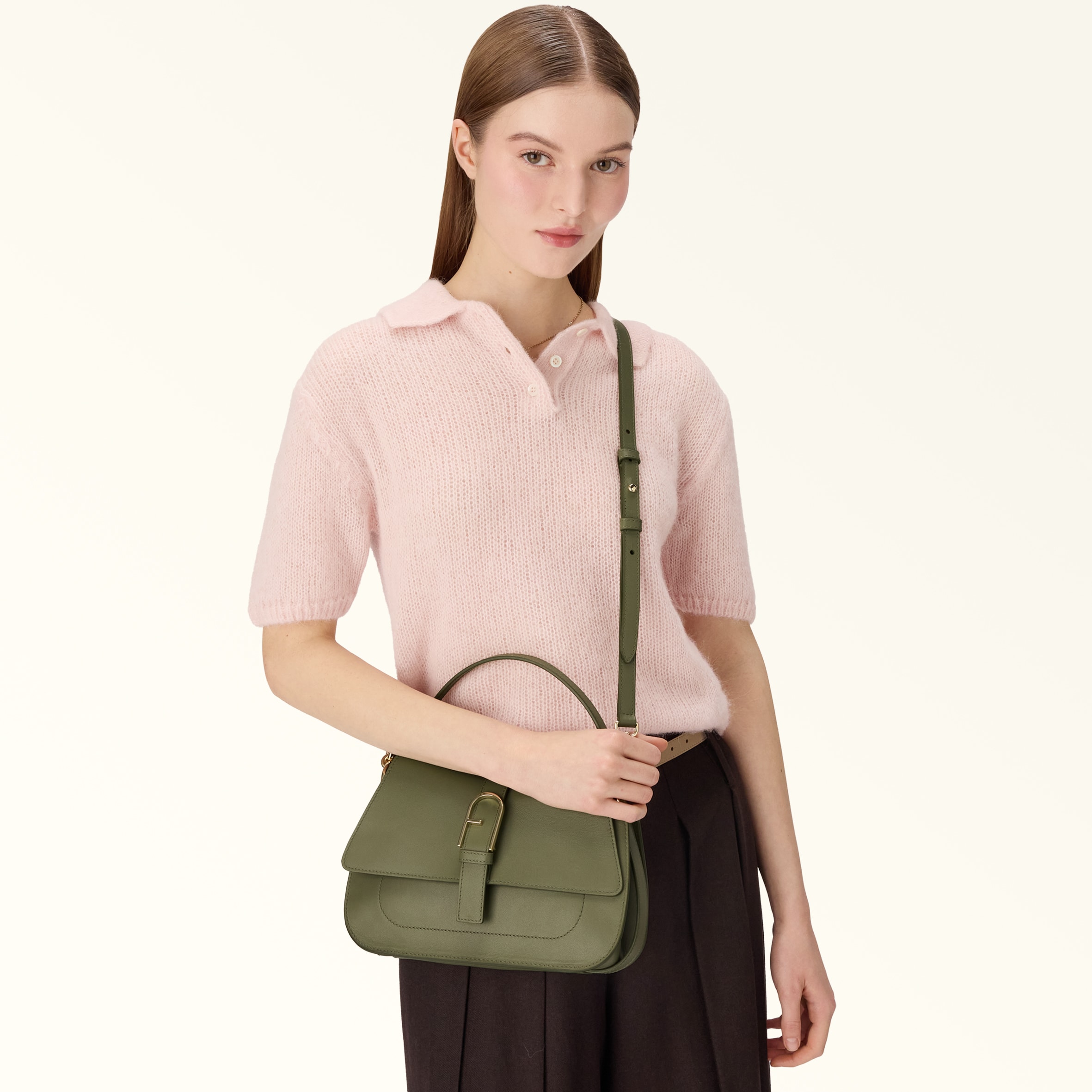 Top Handle M AVOCADO Furla Flow | Furla US