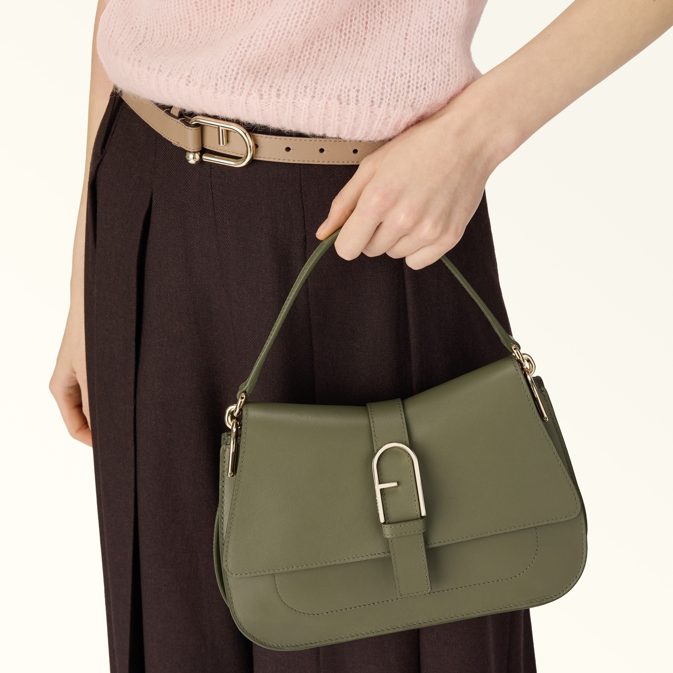 Top Handle M AVOCADO Furla Flow | Furla US