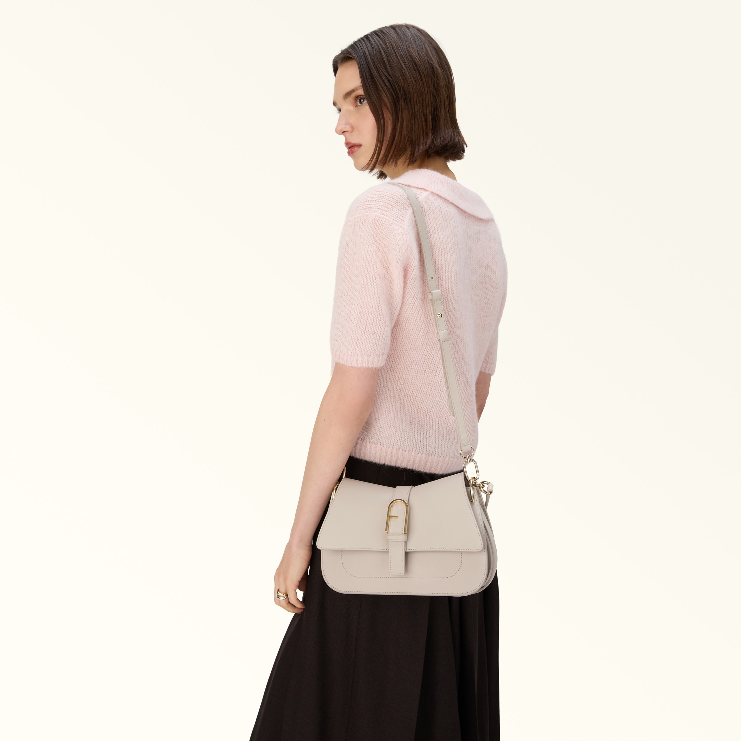 Top Handle M SABBIA Furla Flow | Furla US