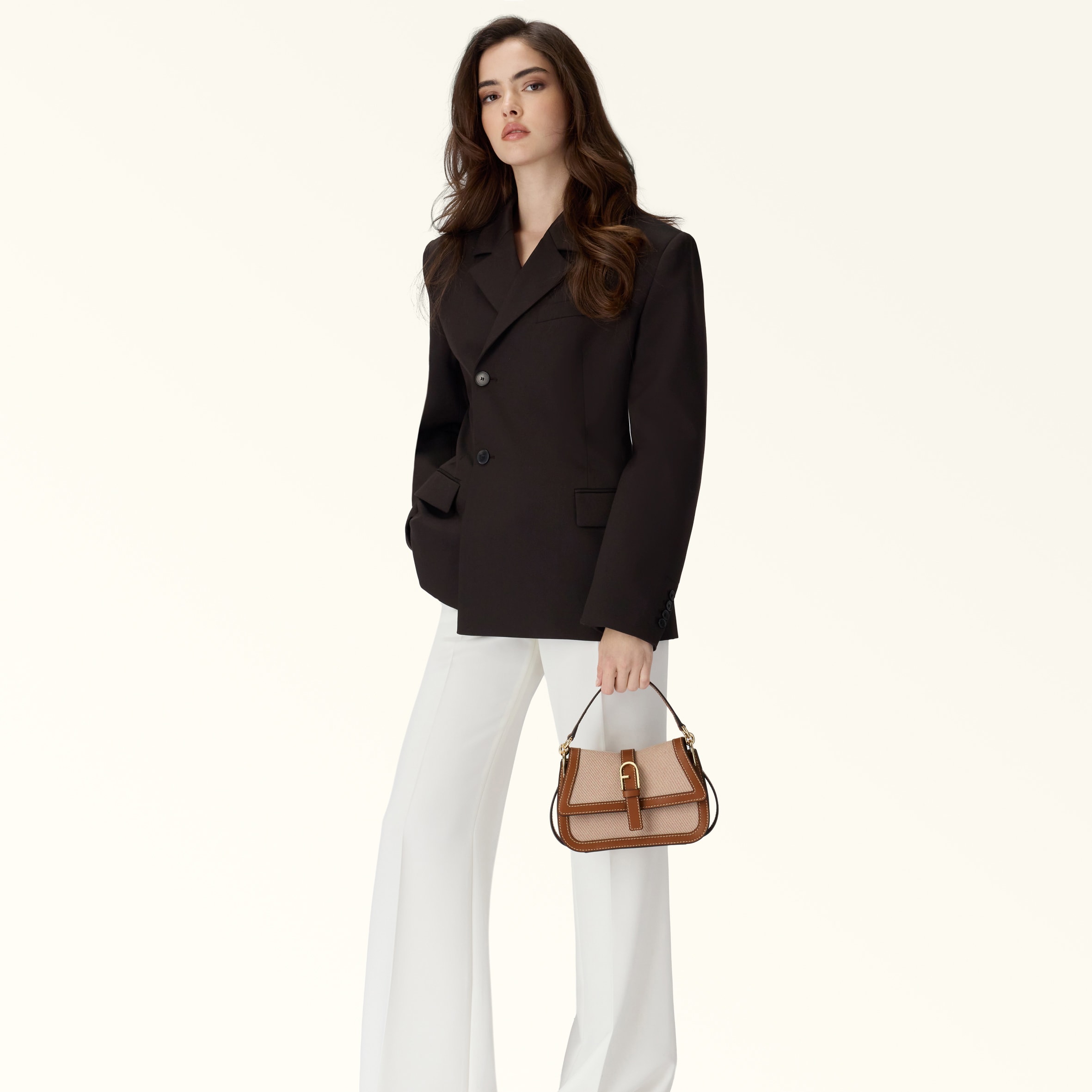 Top Handle MINI TONI COGNAC Furla Flow | Furla US