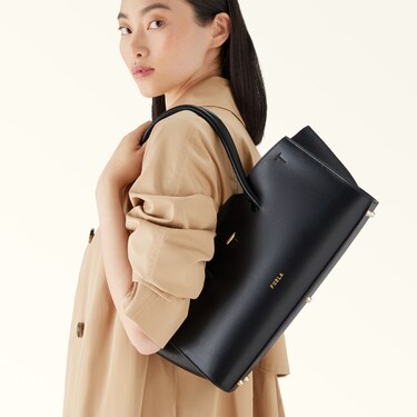 トートバッグ L NERO Furla Genesi | Furla JP 