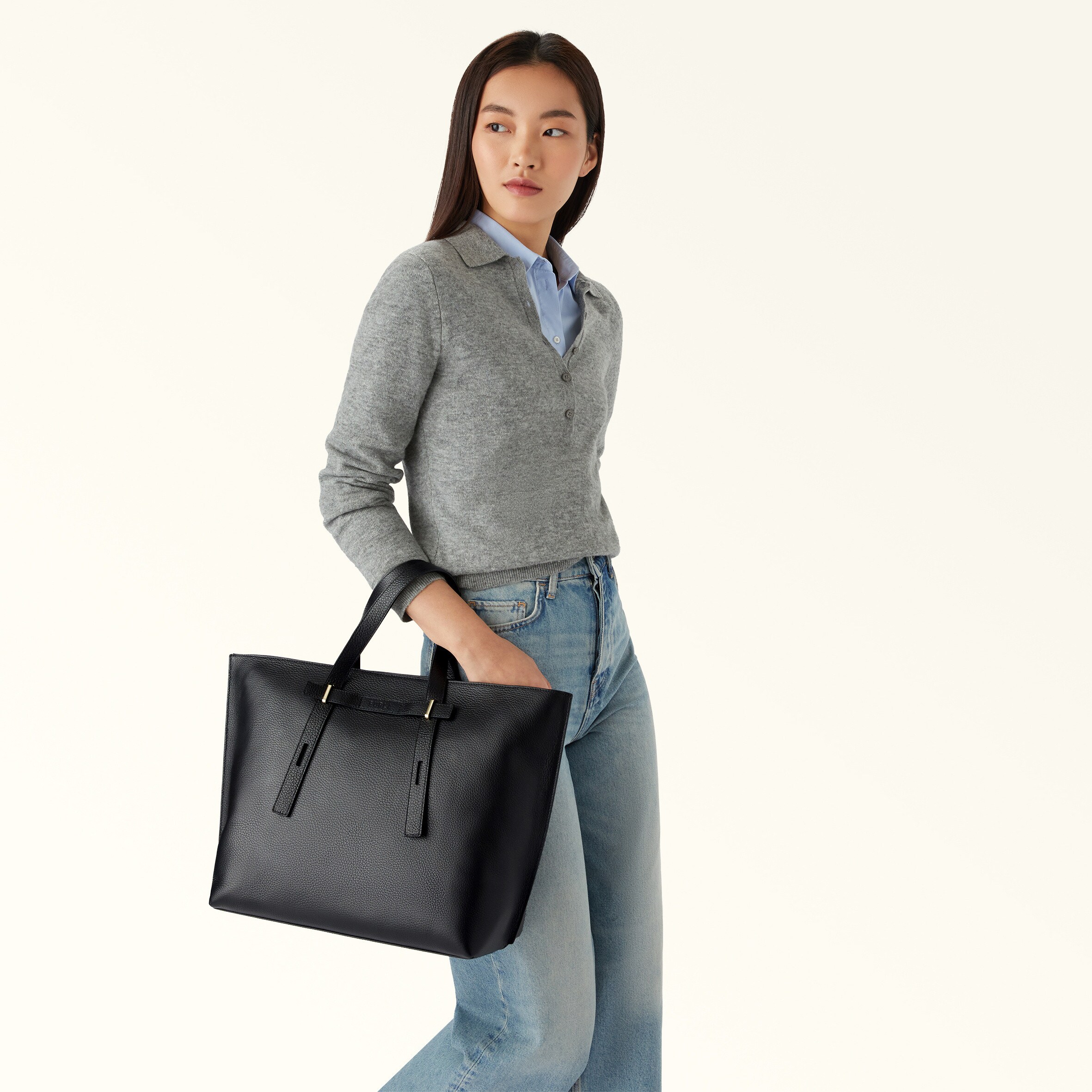 トートバッグ L NERO Furla Giove | Furla JP