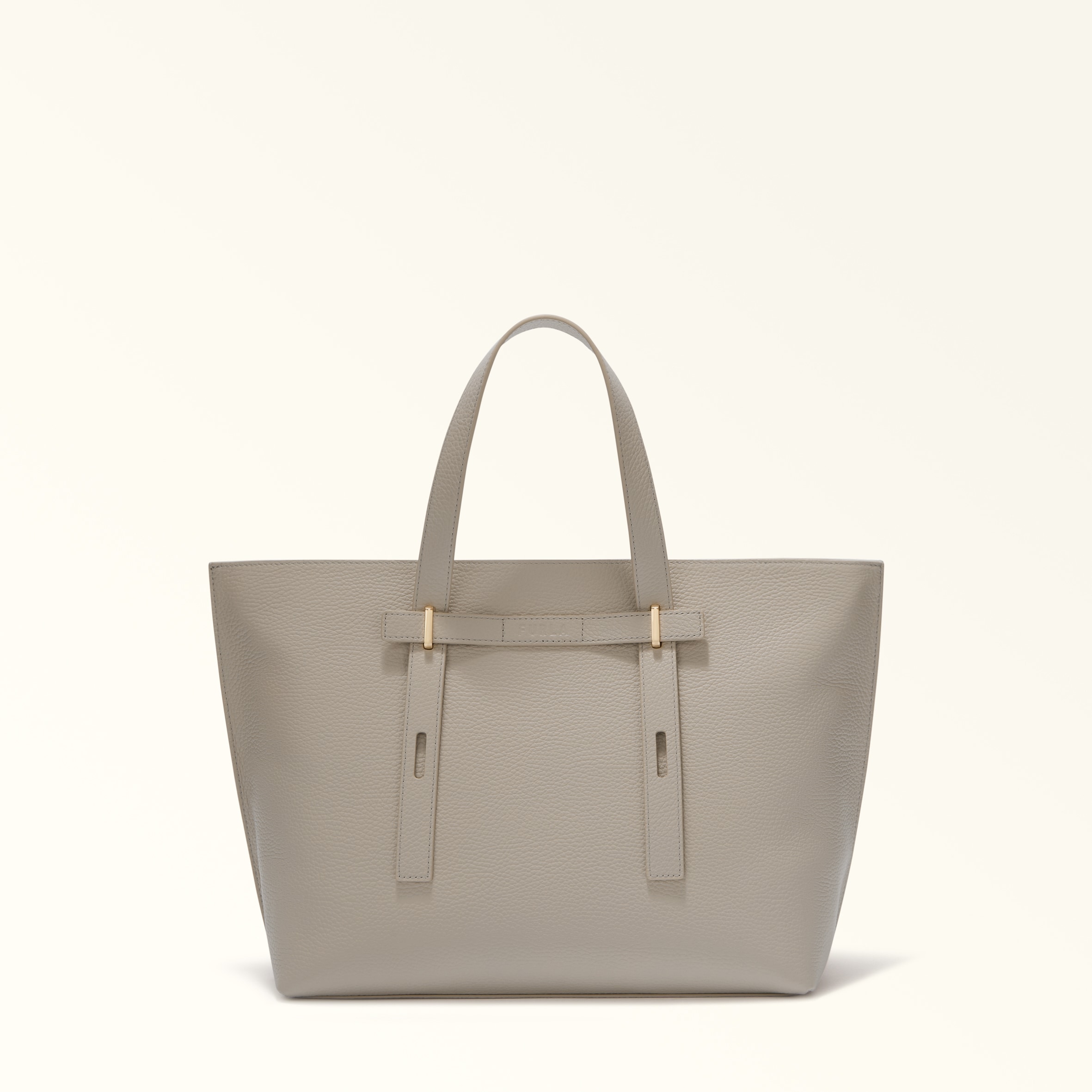 未使用級✨フルラ 現行 METI ハンドバッグ レザー アーチロゴ トート  