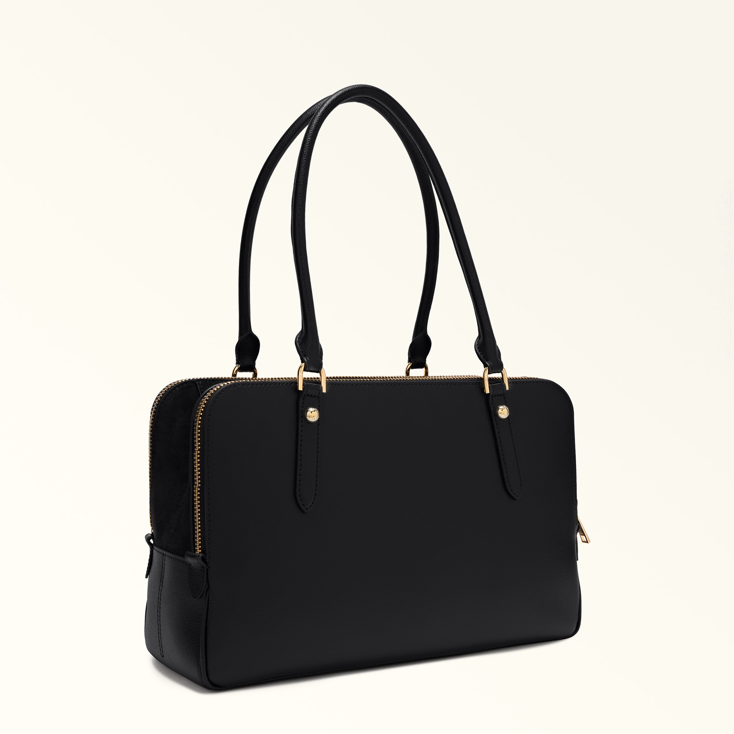 【 FURLA 】ジュリア (BLACK) Boston Bag L NERO Furla Giulia | Furla US