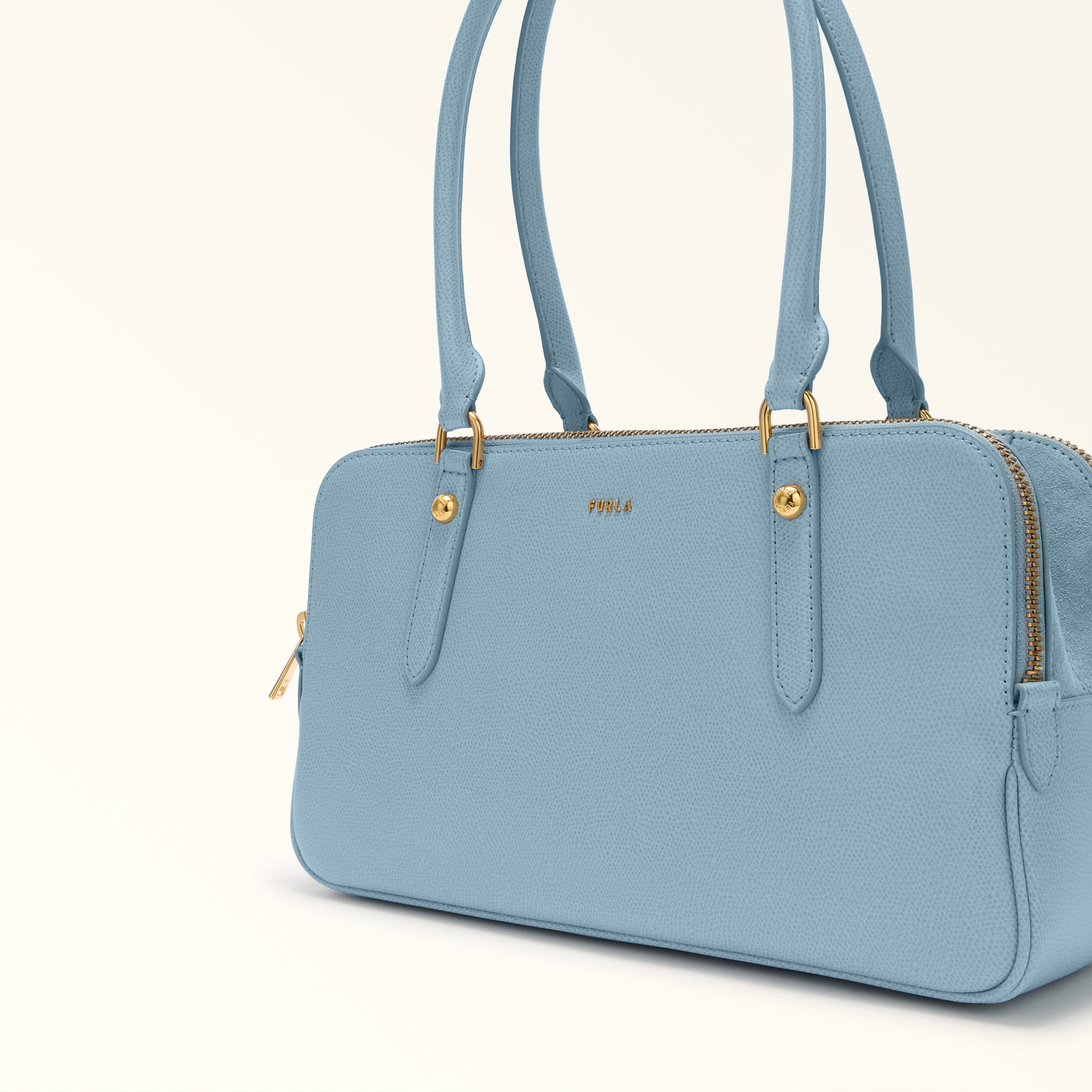 Boston Bag M CARTA DA ZUCCHERO Furla Giulia | Furla US