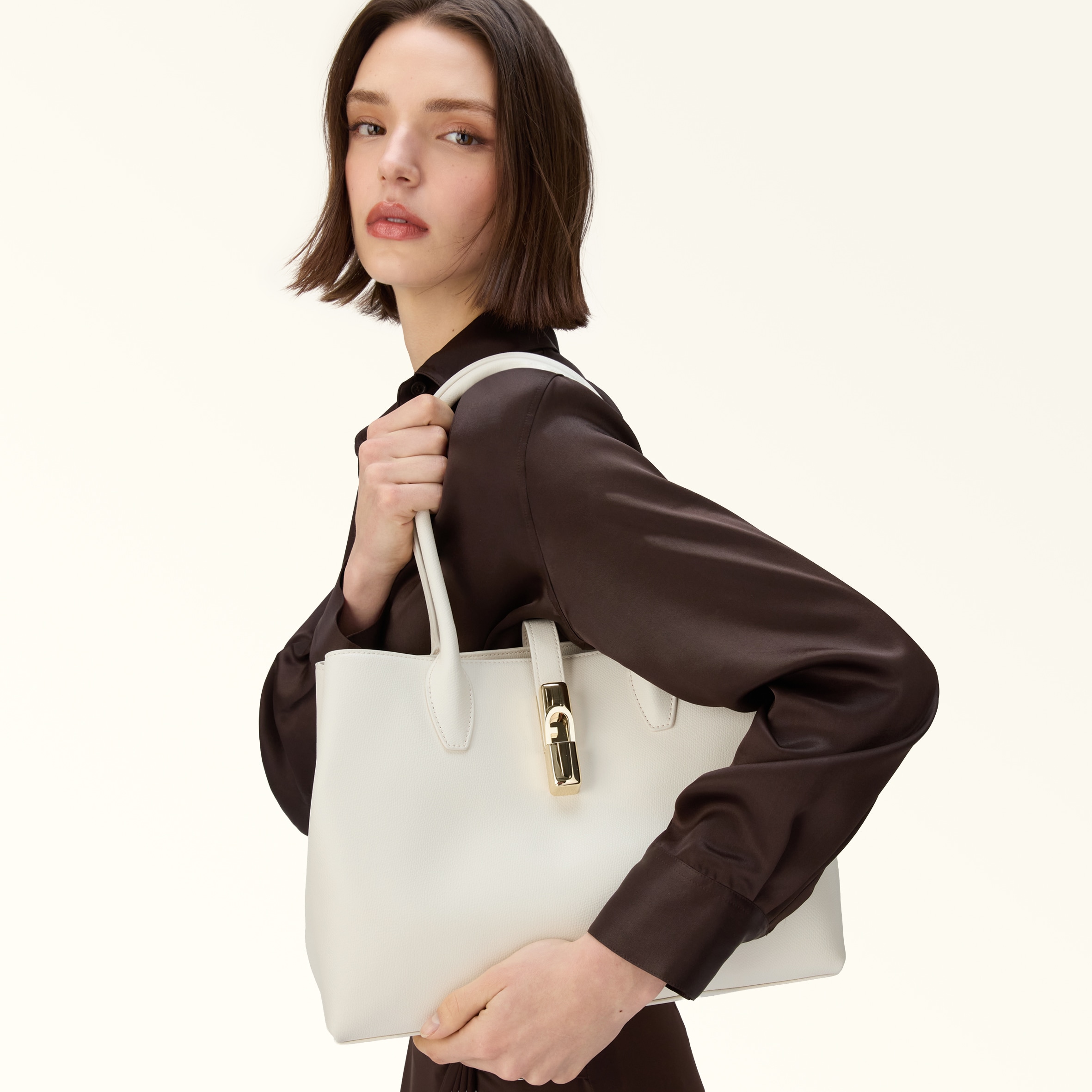 Tote M Panna Furla Goccia