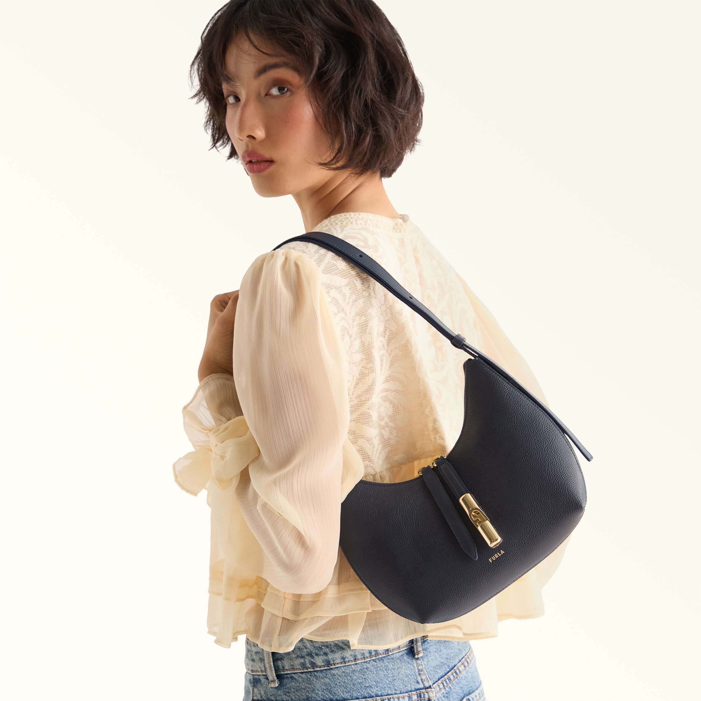 Shoulder Bag S INK BLUE Furla Goccia | Furla US