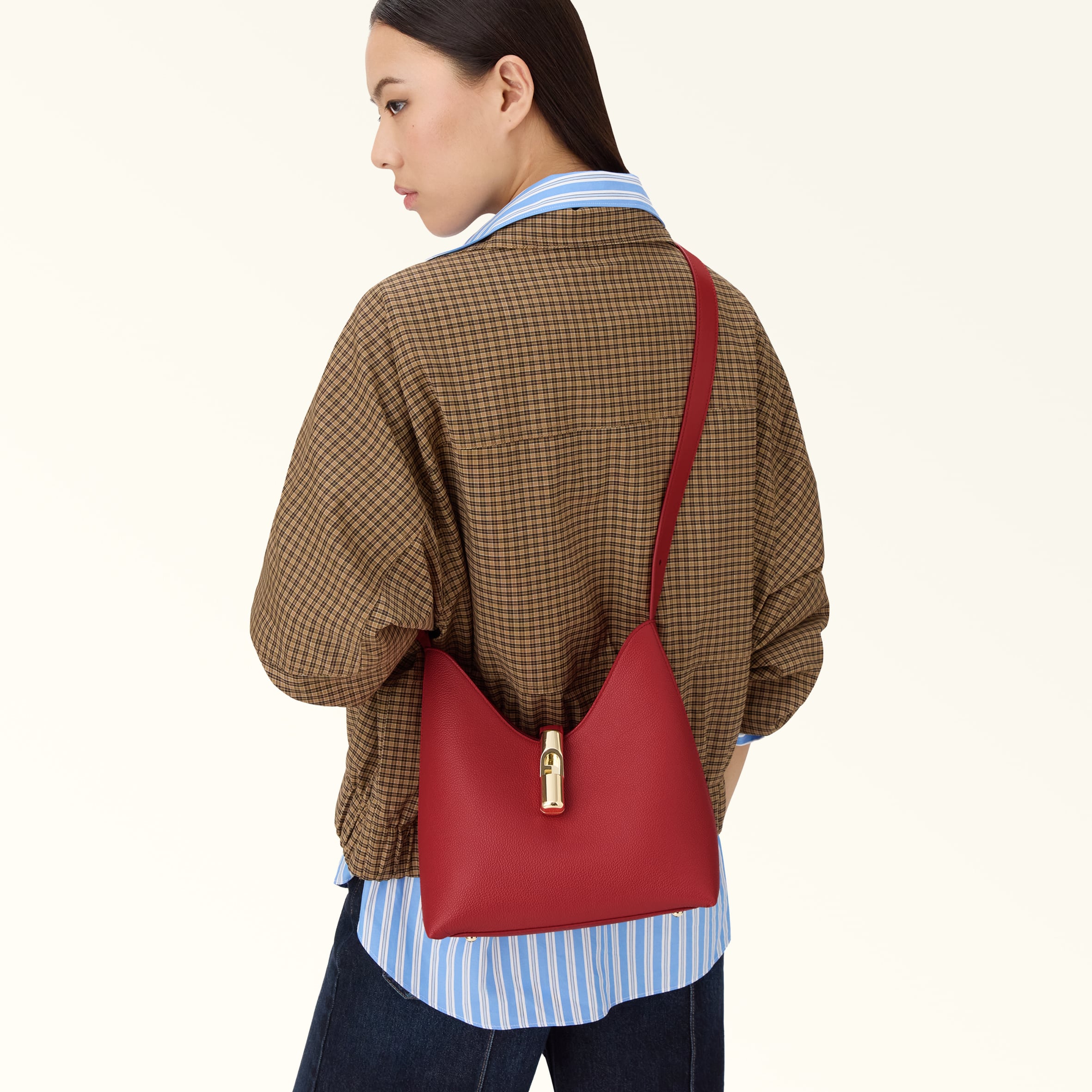 Shoulder Bag S M1 RED Furla Goccia | Furla US