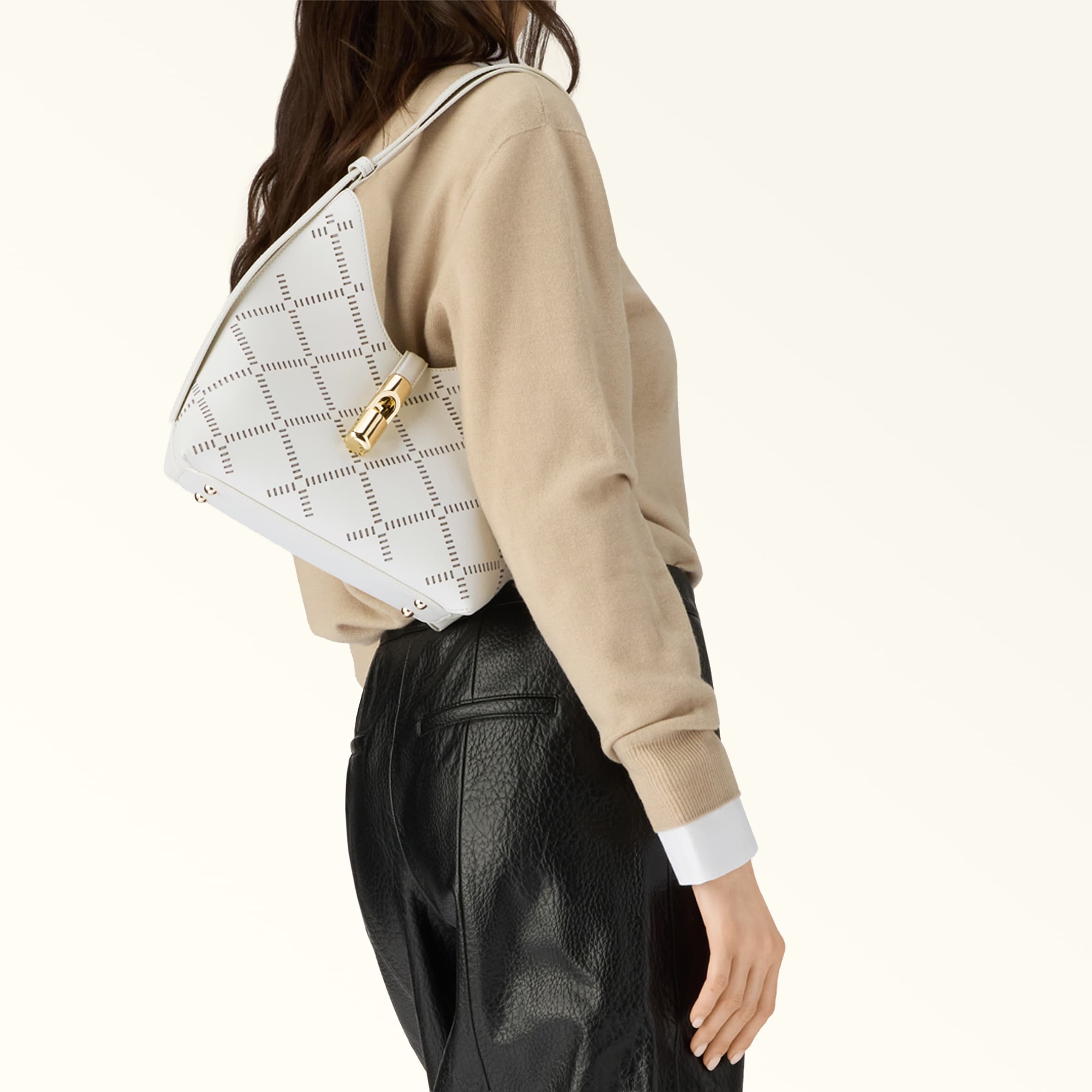Shoulder Bag S MARSHMALLOW Furla Goccia | Furla US
