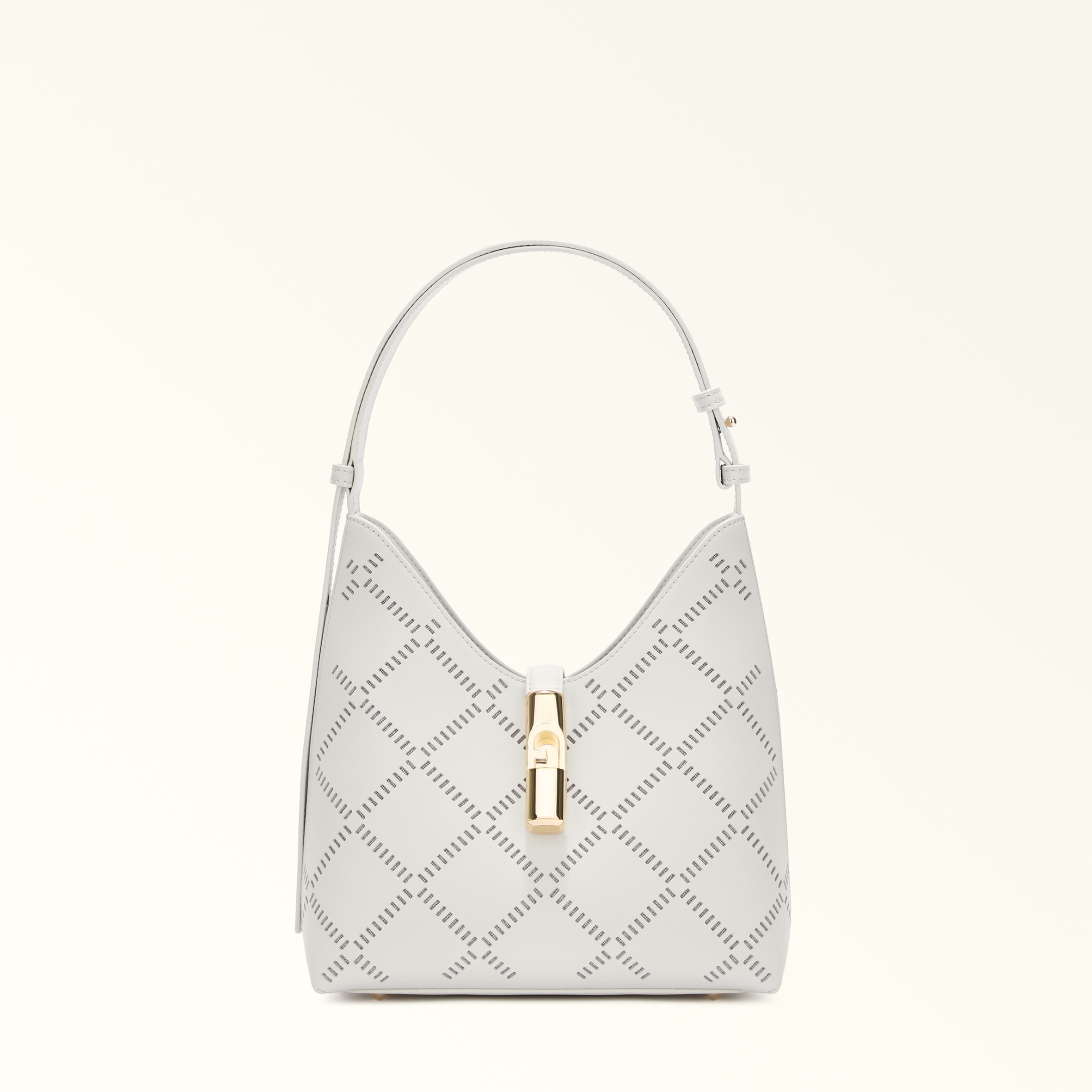 FURLA ショルダーバッグ　キーリング付き FURLA（フルラ） バッグ チェーンバッグ ミニショルダー GINEVRA Mini