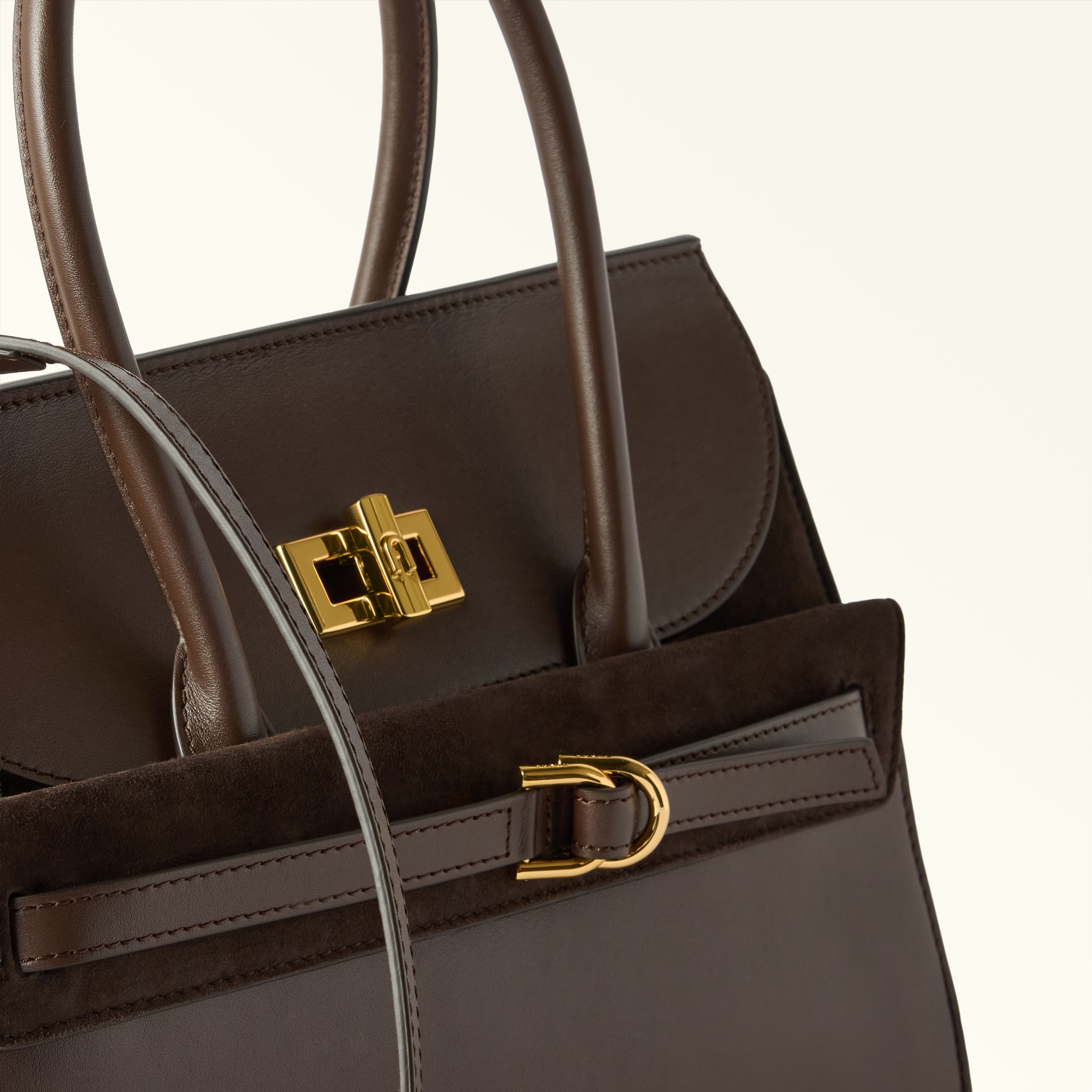 Top Handle M Espresso Furla Greta