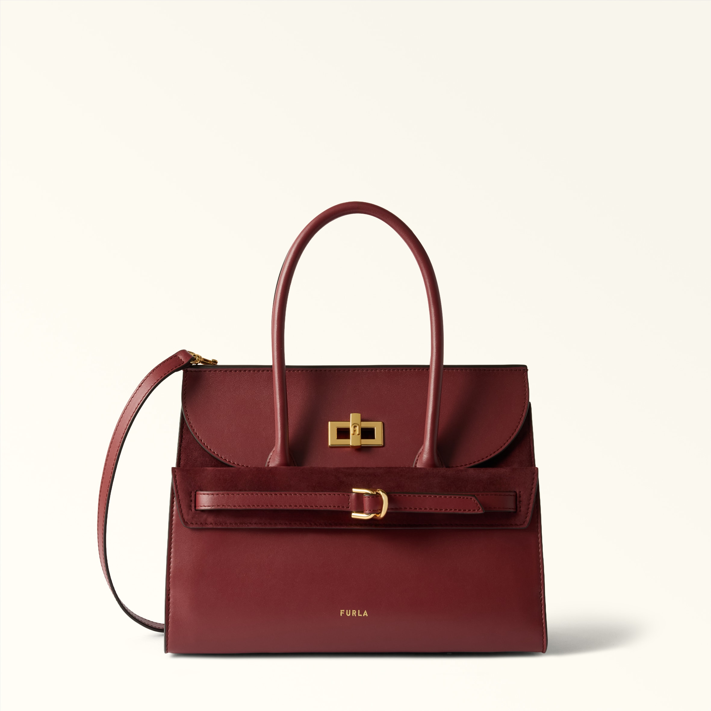 Top Handle M RED APPLE Furla Greta