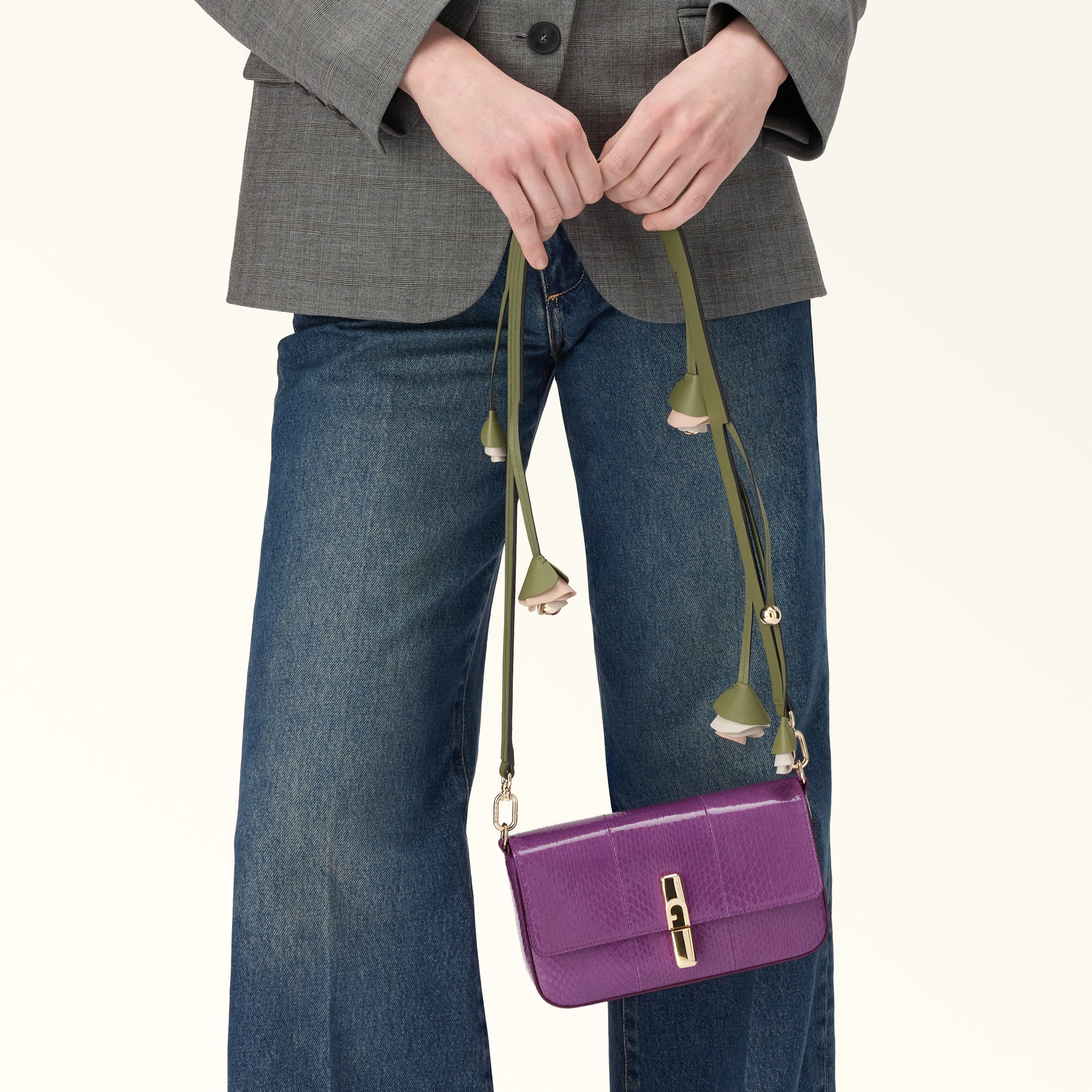 Borsa A Tracolla MINI Toni Violet Furla Iride