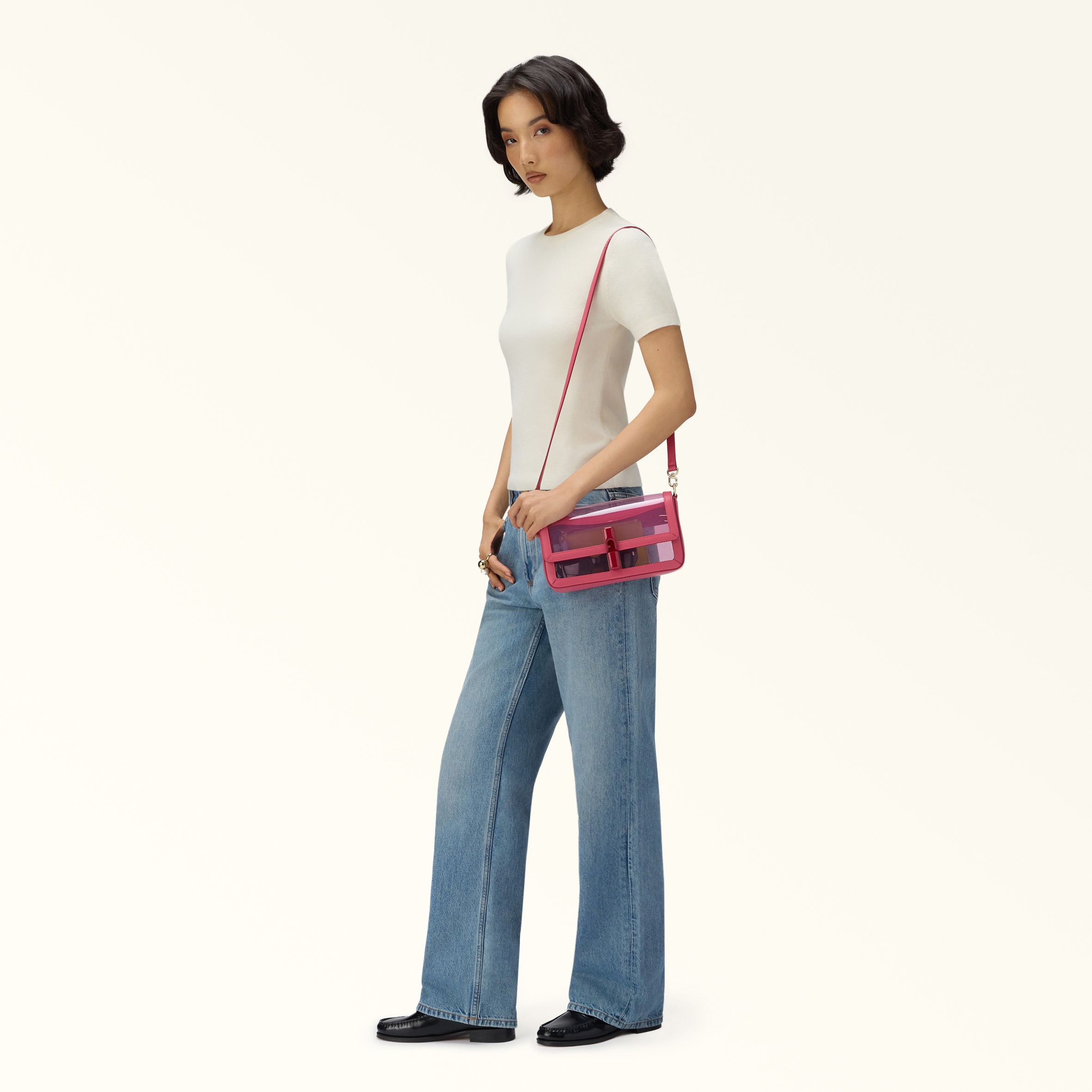 Crossbody S Toni Velvet Pink Furla Iride