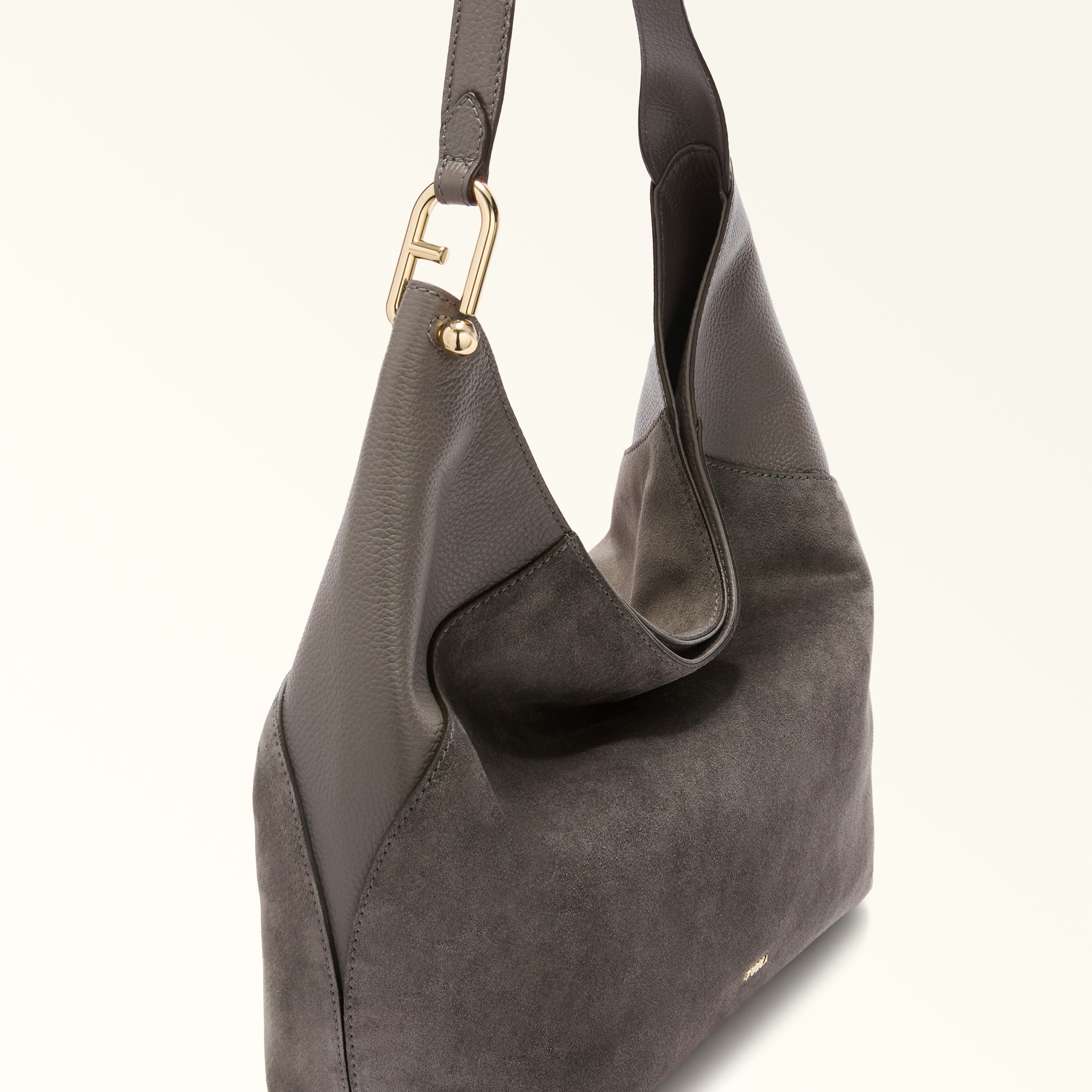 Shoulder Bag L TONI URBAN GRAY Furla Lara | Furla US