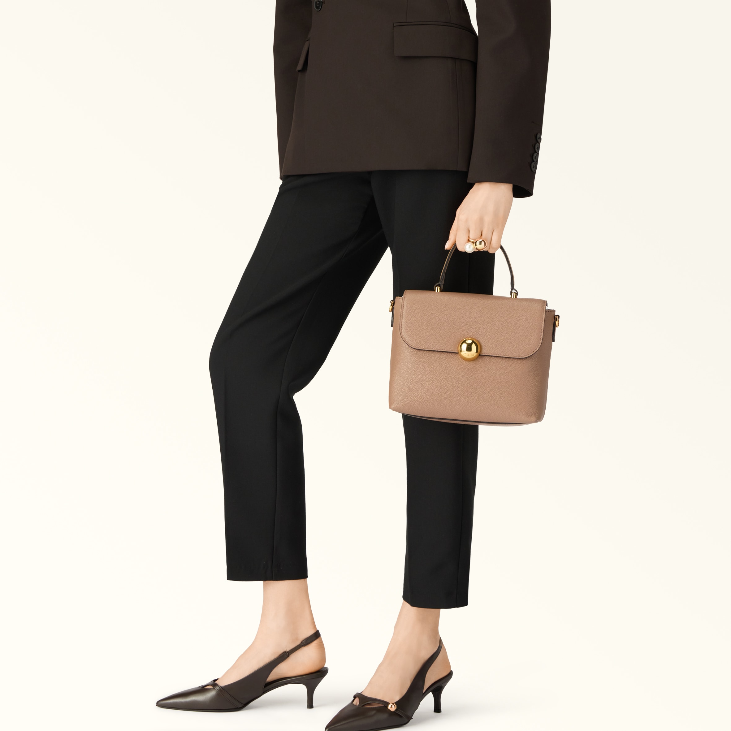 Top Handle S TOFFEE Furla Moonlight | Furla US