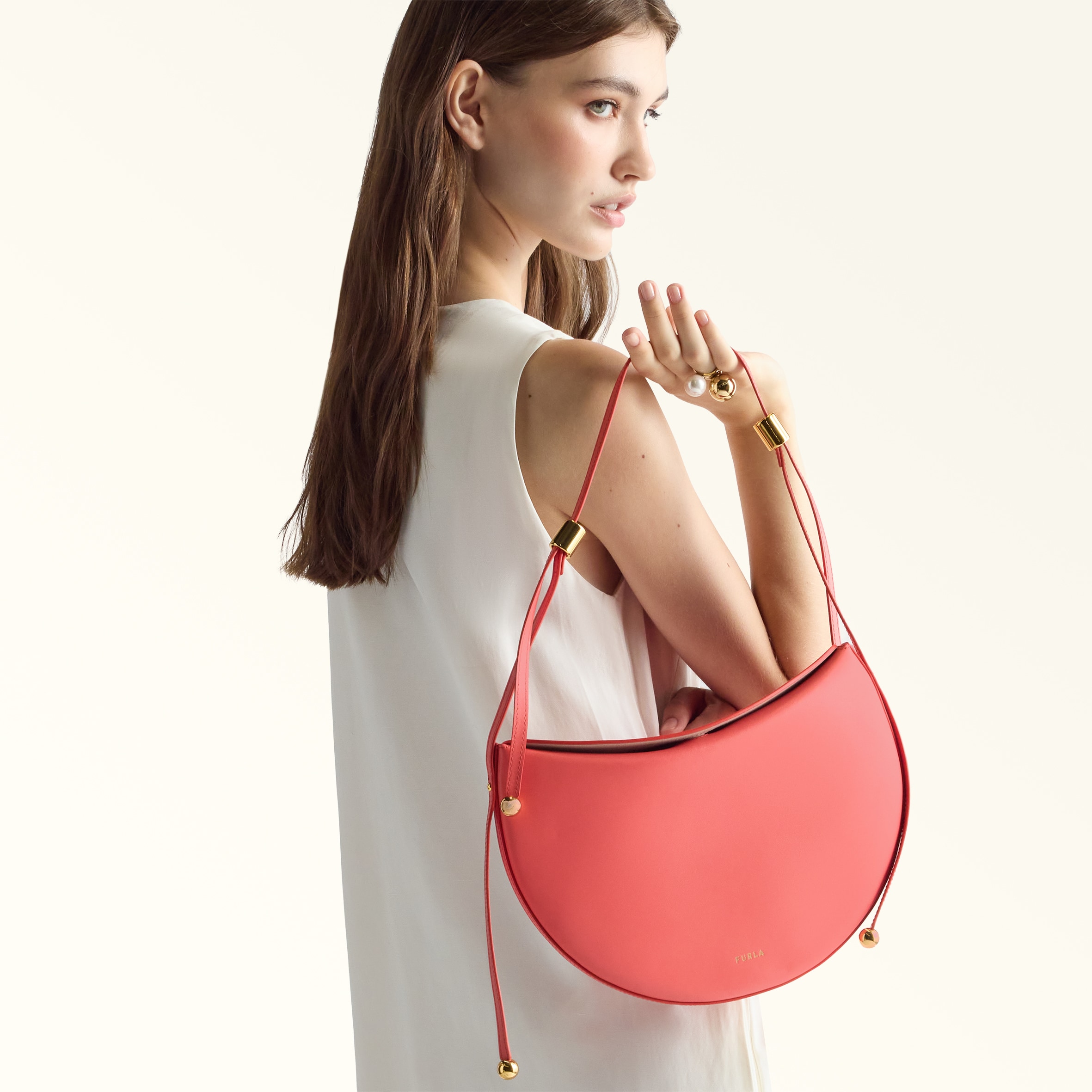 FURLA MOONSTONE SHOULDER BAG M