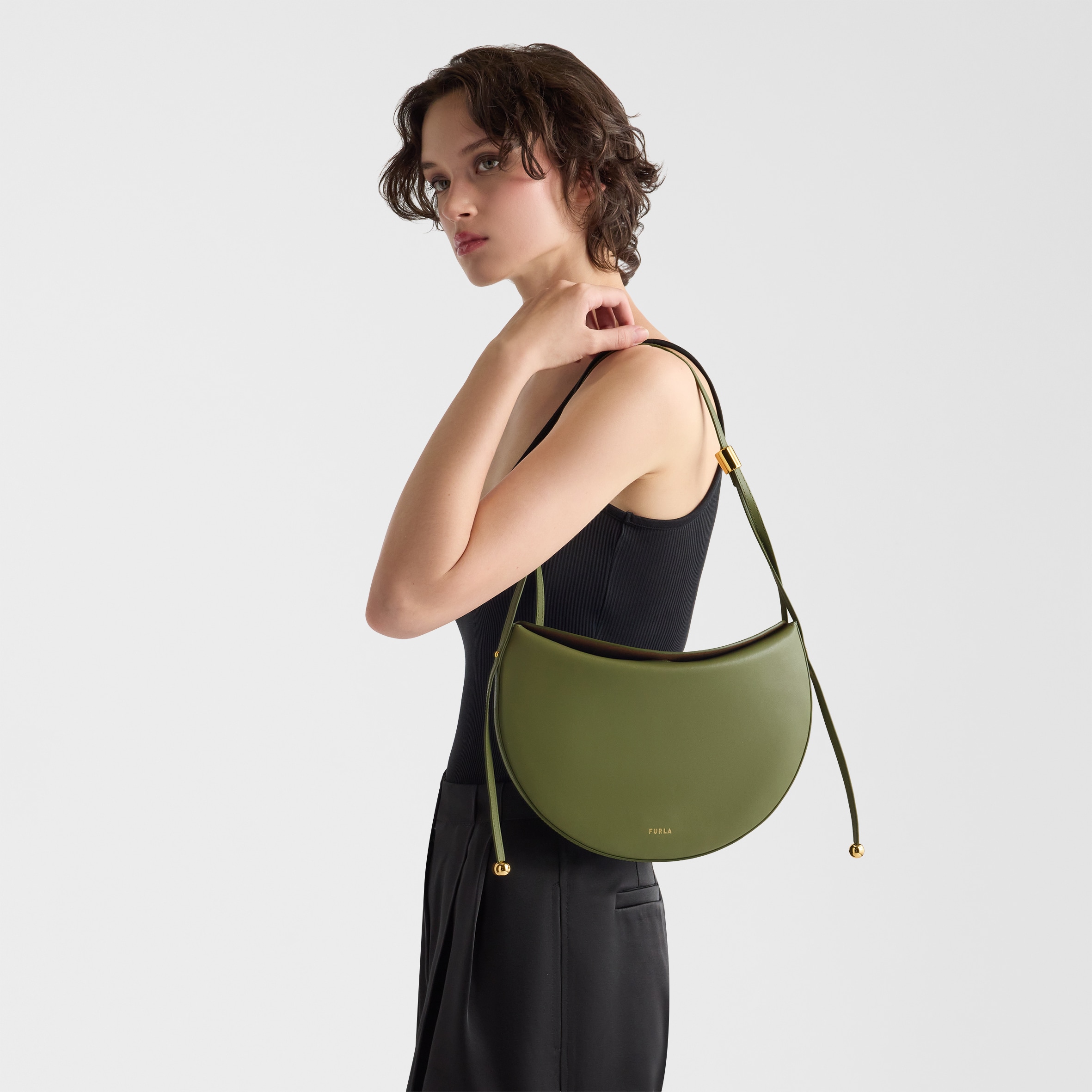 FURLA MOONSTONE 单肩包 M