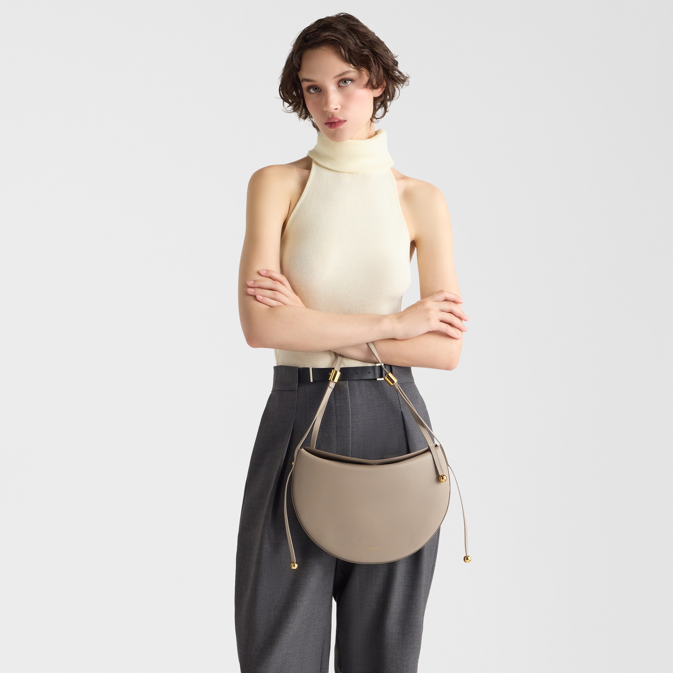 FURLA MOONSTONE 单肩包 M