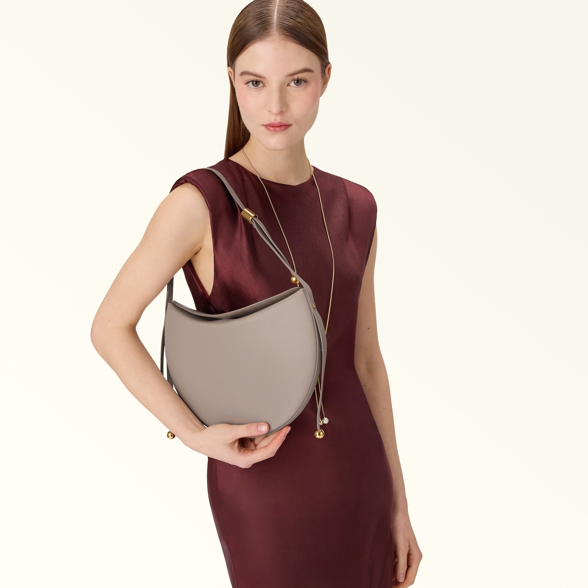 FURLA MOONSTONE 单肩包 S